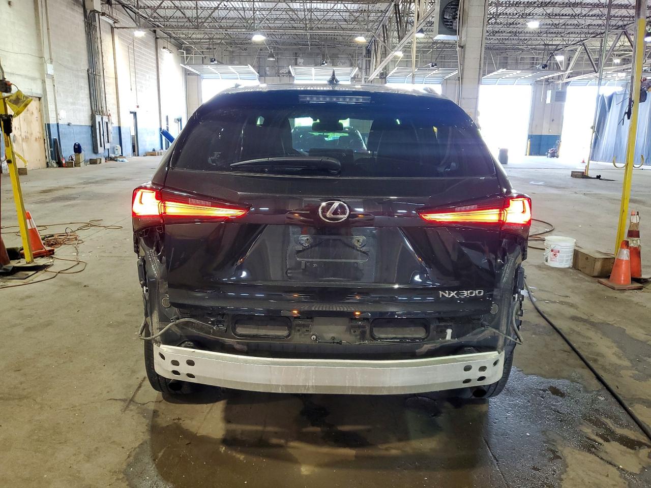 2021 Lexus Nx 300 Base Black vin: JTJGARDZ9M2252183