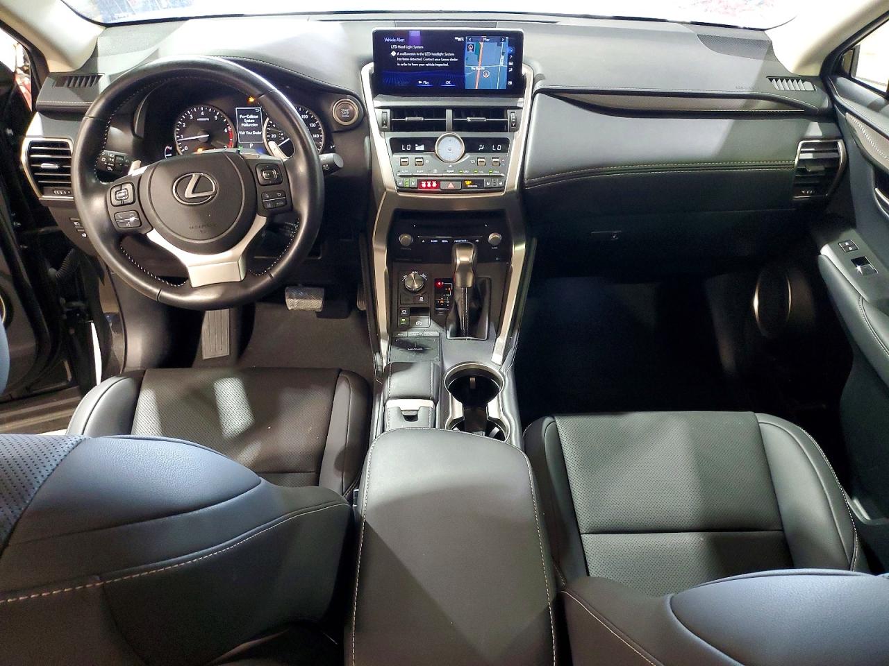 2021 Lexus Nx 300 Base Black vin: JTJGARDZ9M2252183