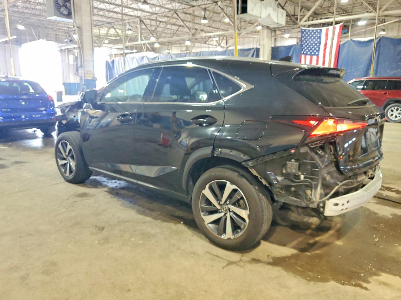 2021 Lexus Nx 300 Base Black vin: JTJGARDZ9M2252183