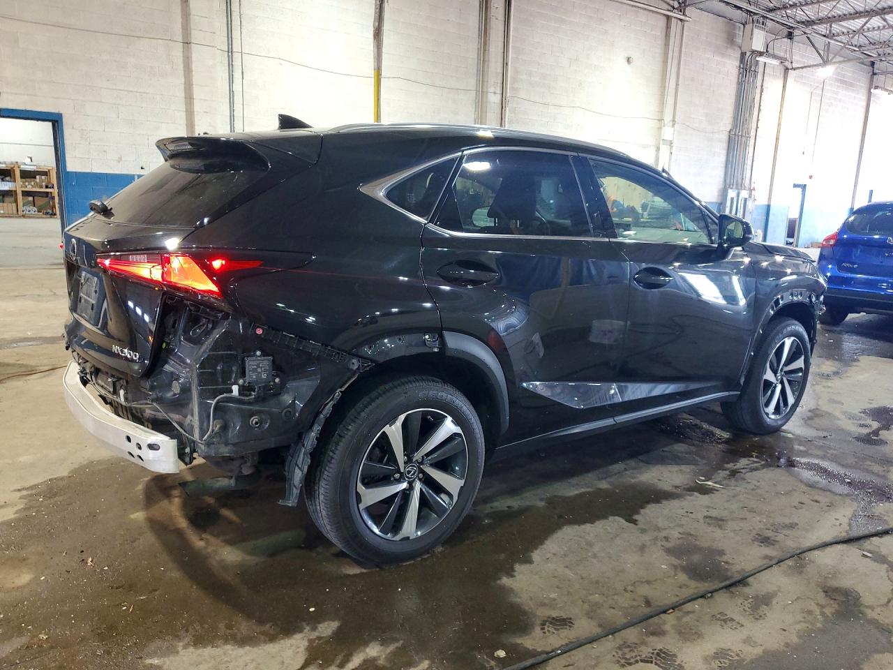 2021 Lexus Nx 300 Base Black vin: JTJGARDZ9M2252183