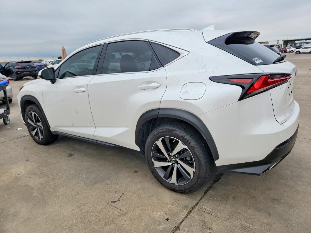 2021 Lexus Nx 300 Base White vin: JTJGARDZ9M5028779