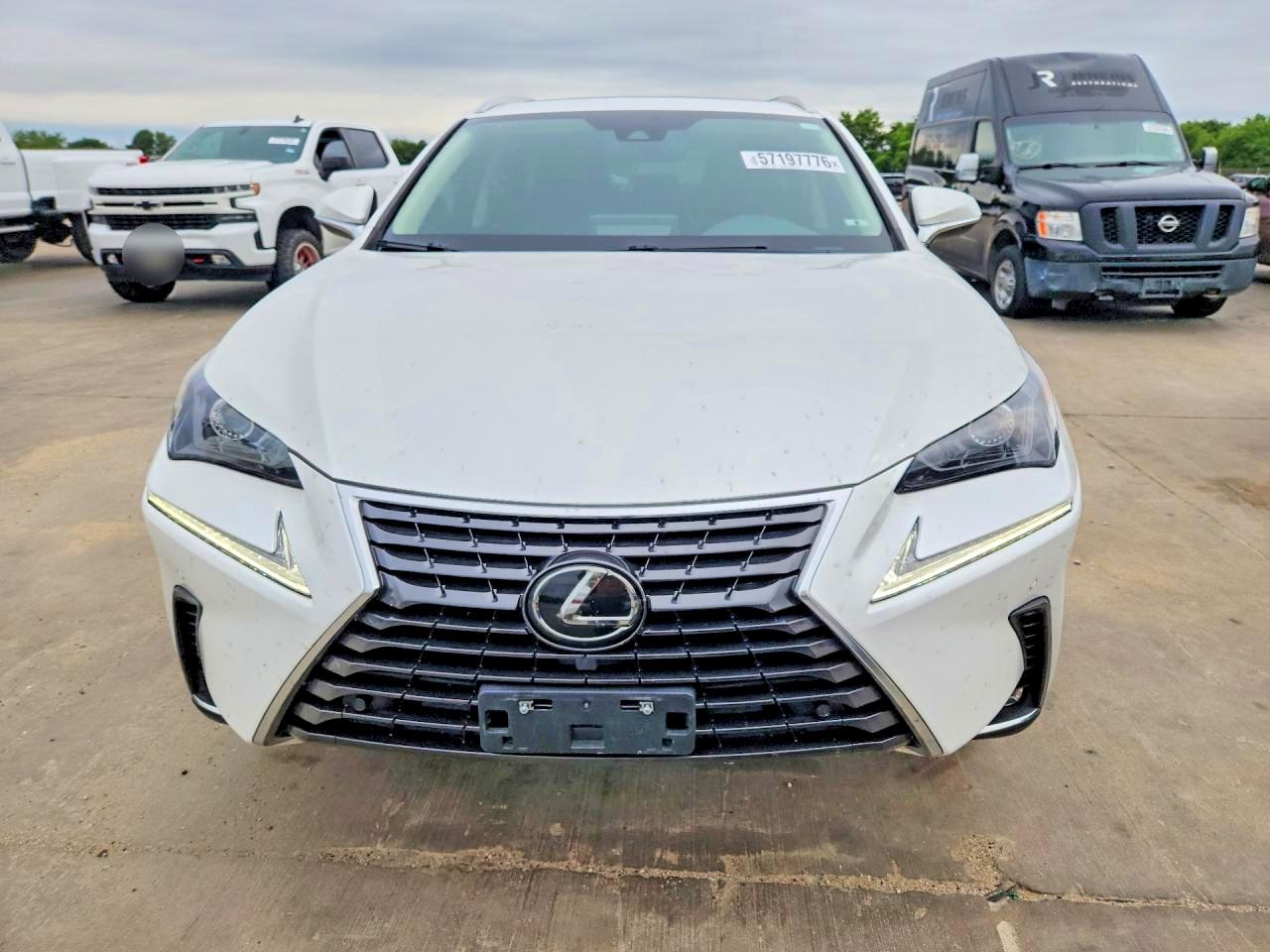 2021 Lexus Nx 300 Base White vin: JTJGARDZ9M5028779