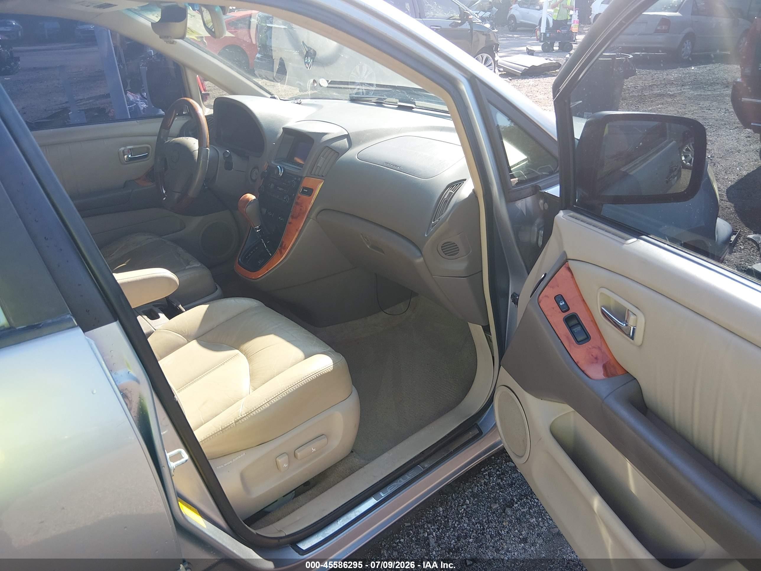 2002 Lexus Rx 300 Серый vin: JTJGF10U020123920