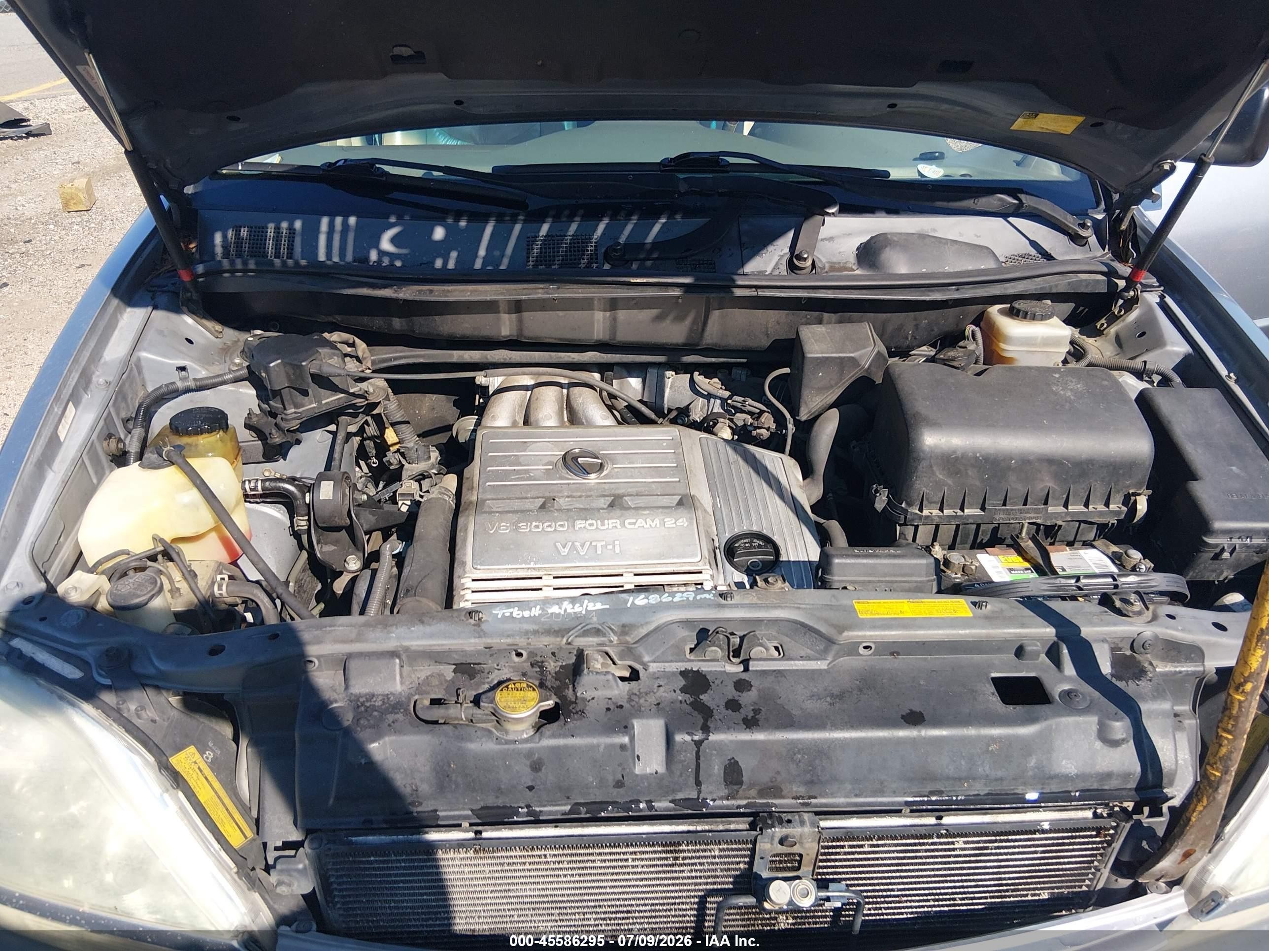 2002 Lexus Rx 300 Серый vin: JTJGF10U020123920