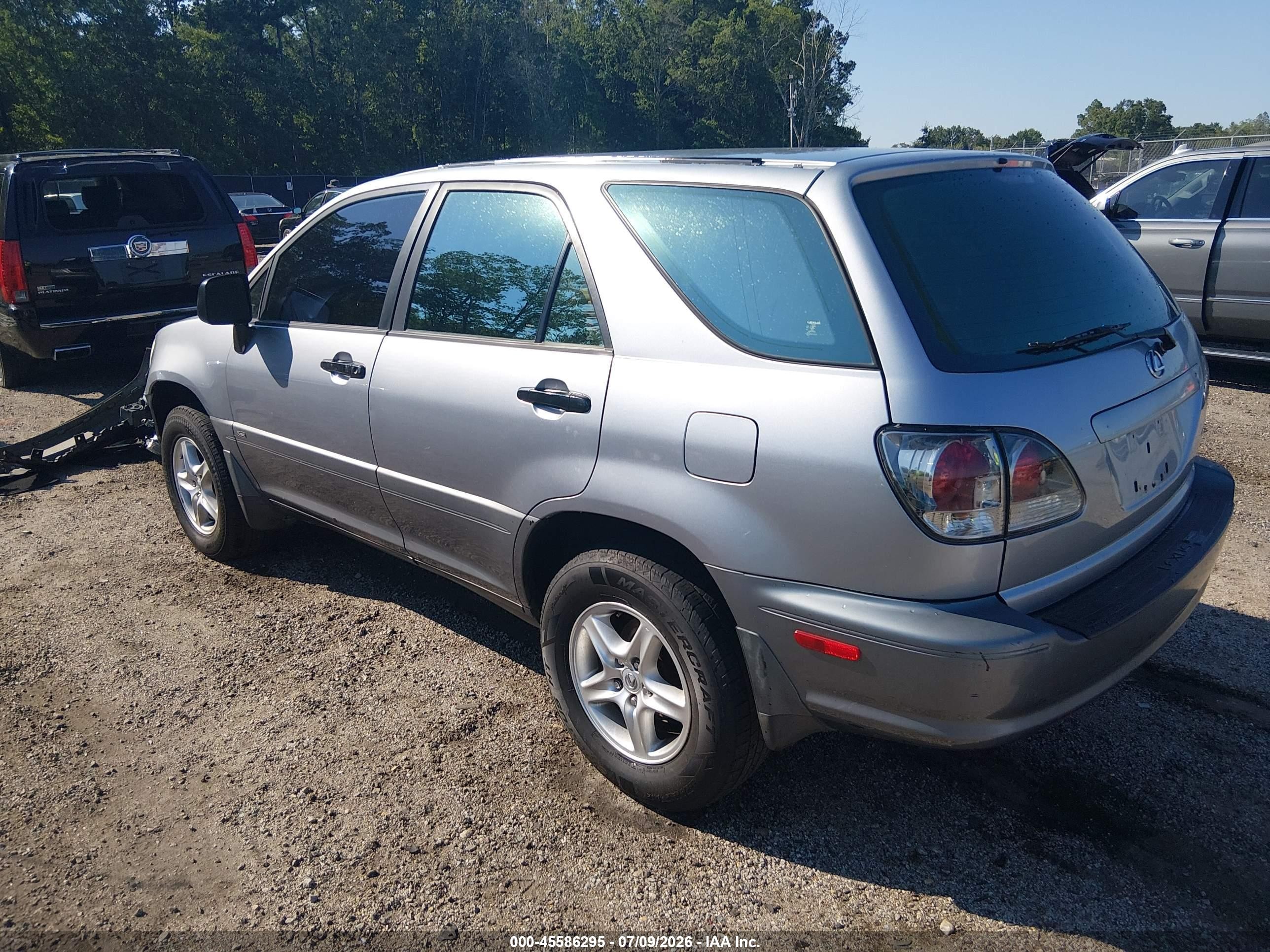 2002 Lexus Rx 300 Серый vin: JTJGF10U020123920