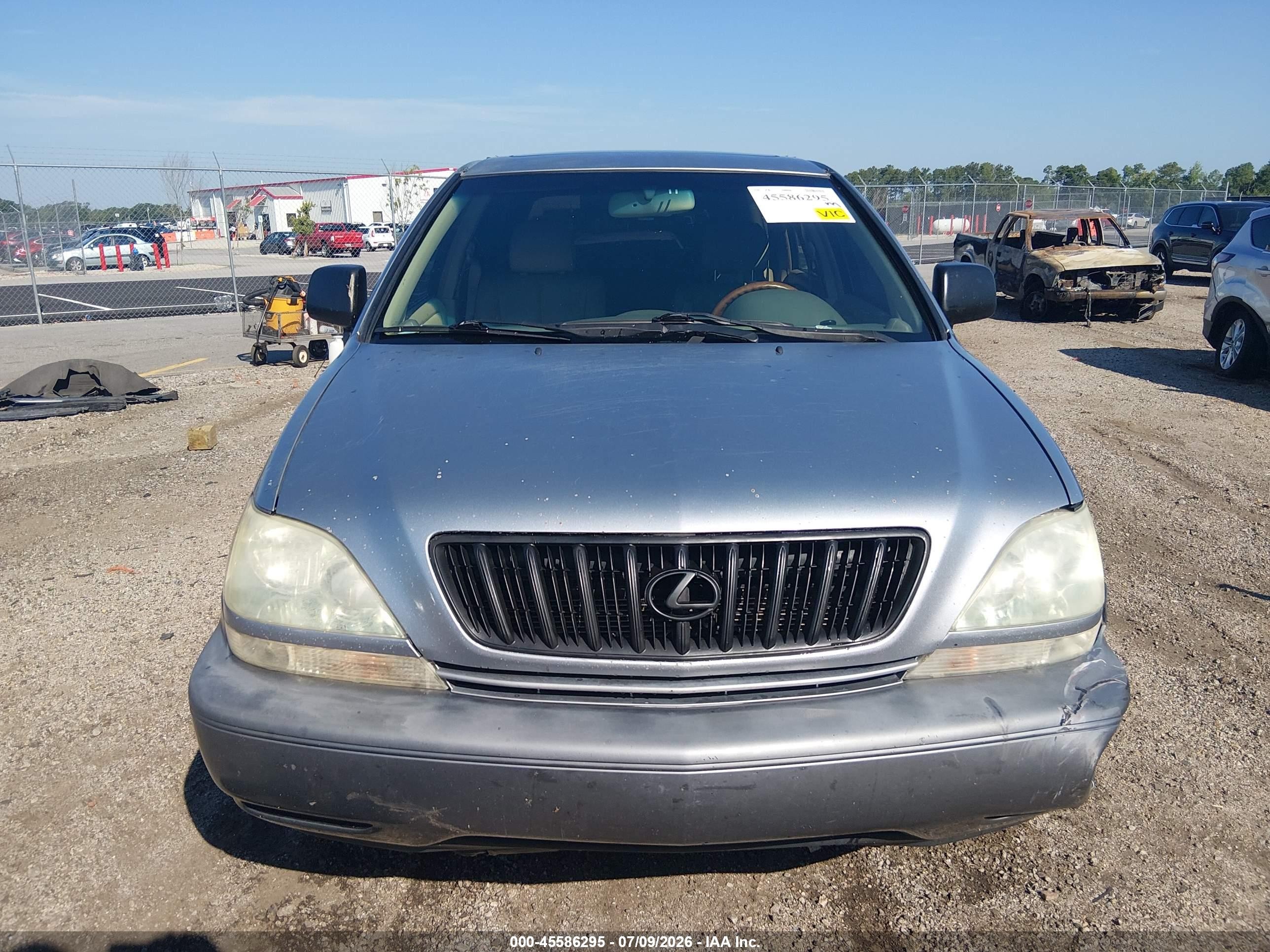2002 Lexus Rx 300 Серый vin: JTJGF10U020123920