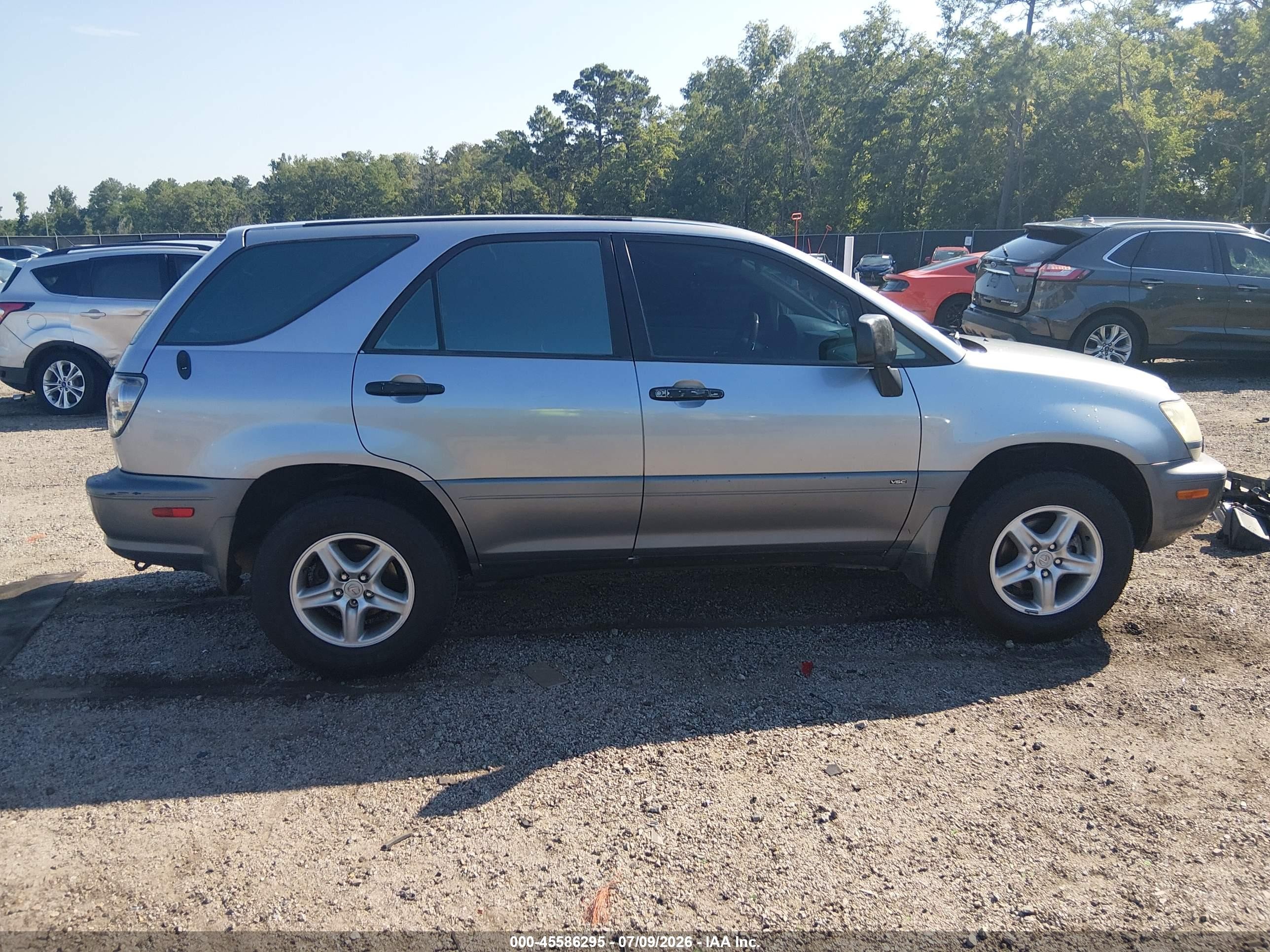 2002 Lexus Rx 300 Серый vin: JTJGF10U020123920