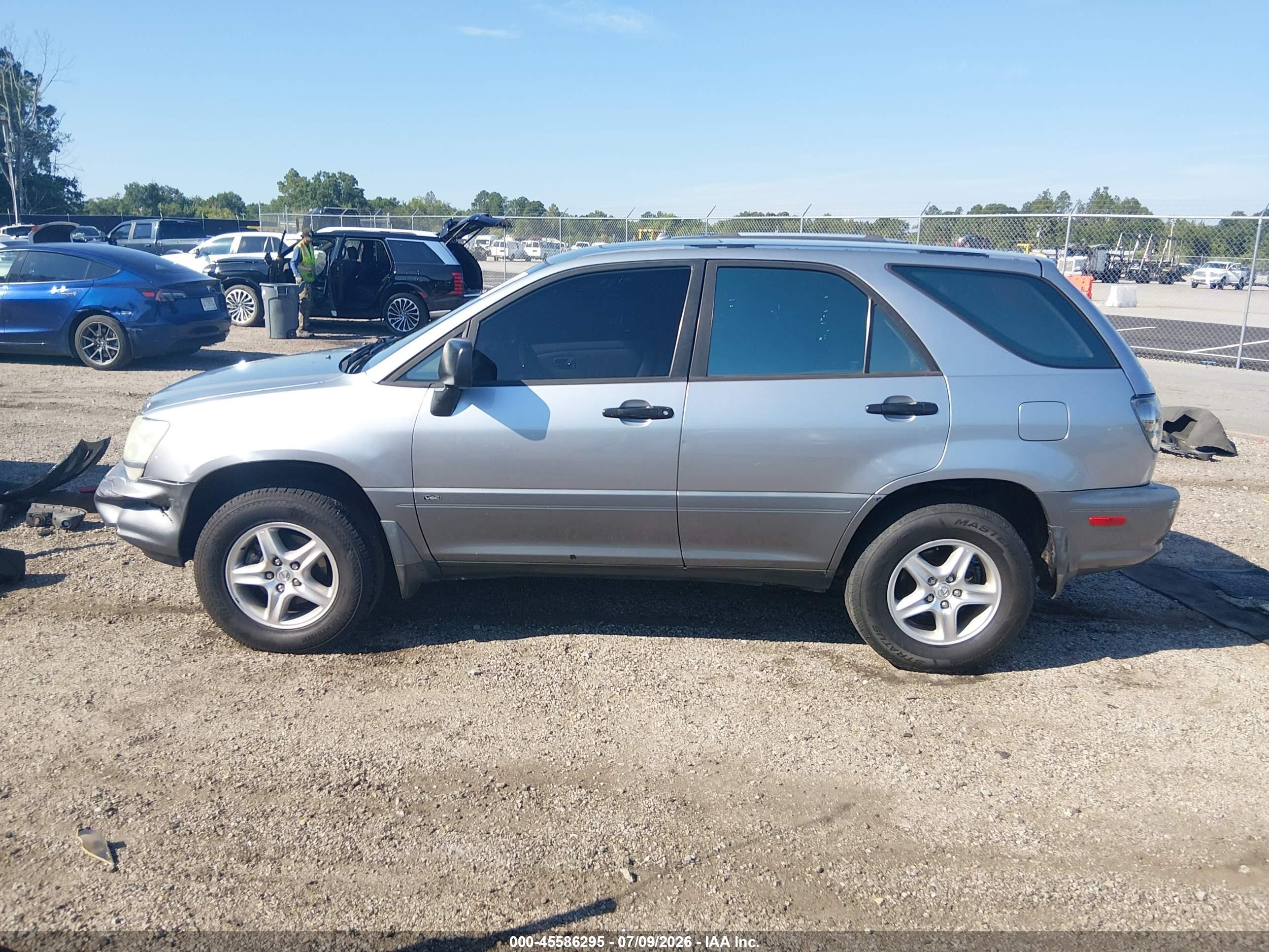 2002 Lexus Rx 300 Серый vin: JTJGF10U020123920
