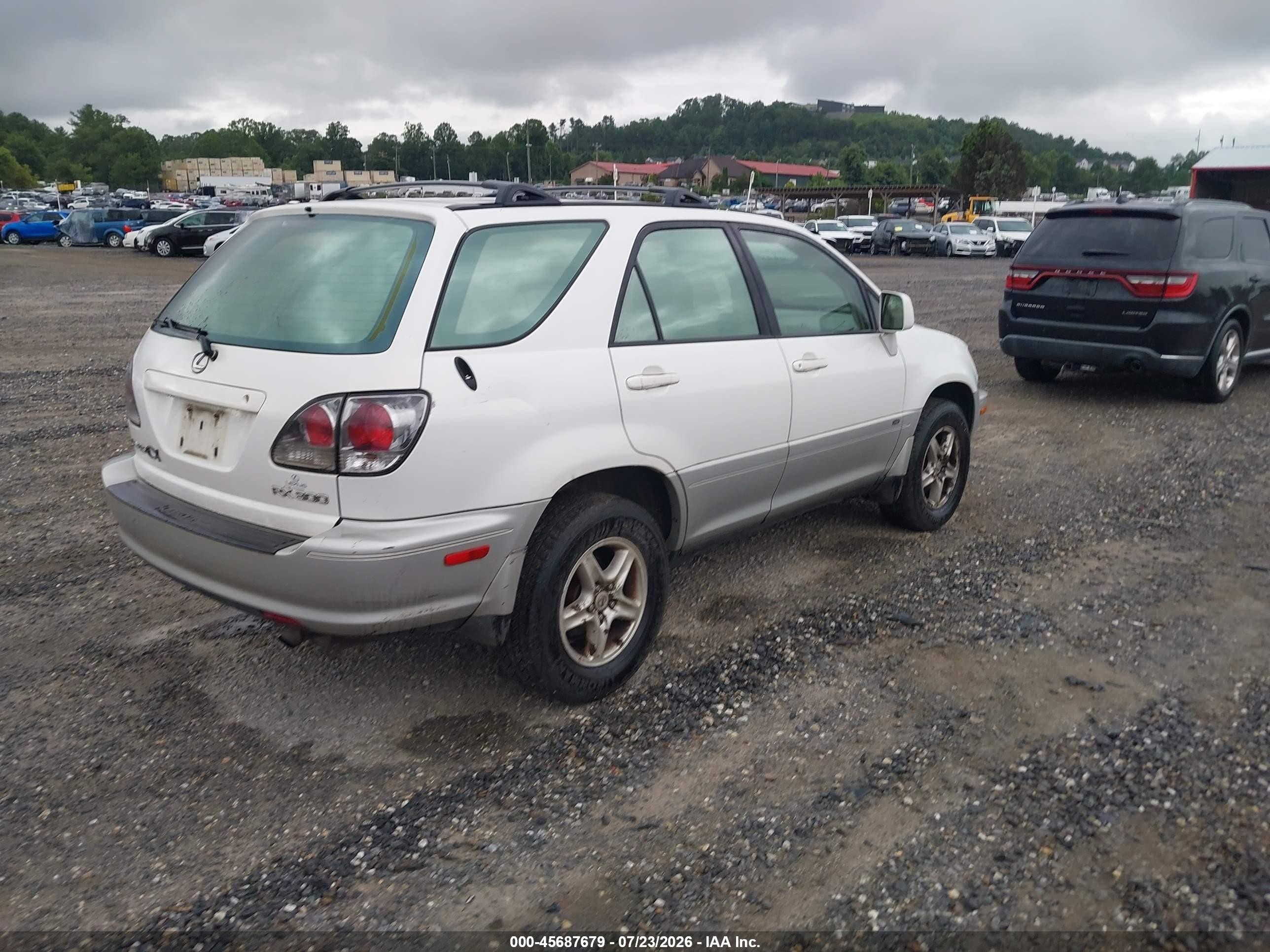 2003 Lexus Rx 300 White vin: JTJGF10U030152318