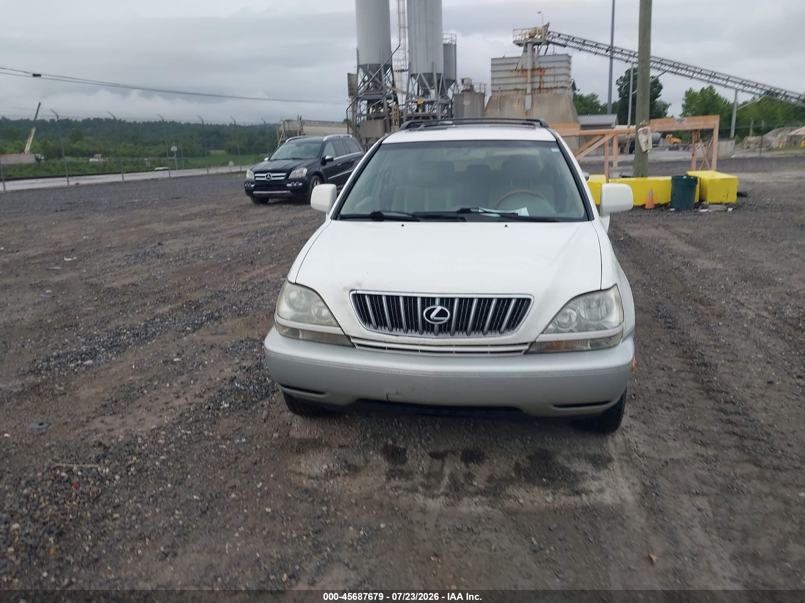 2003 Lexus Rx 300 White vin: JTJGF10U030152318