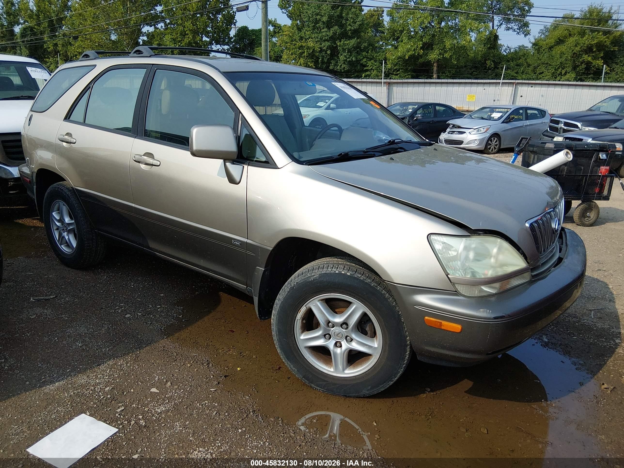 2003 Lexus Rx 300   Gold vin: JTJGF10U030156918