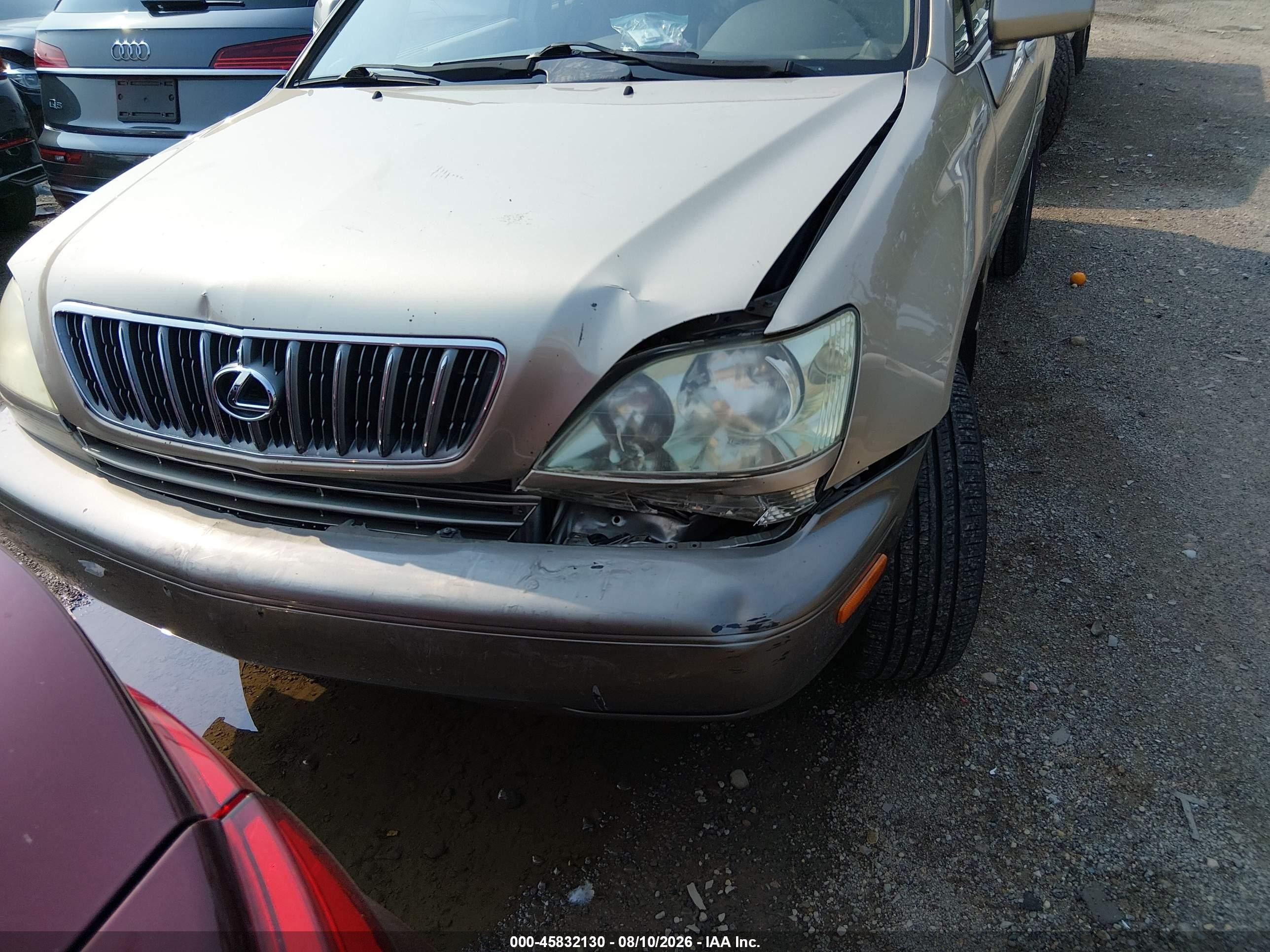 2003 Lexus Rx 300   Gold vin: JTJGF10U030156918