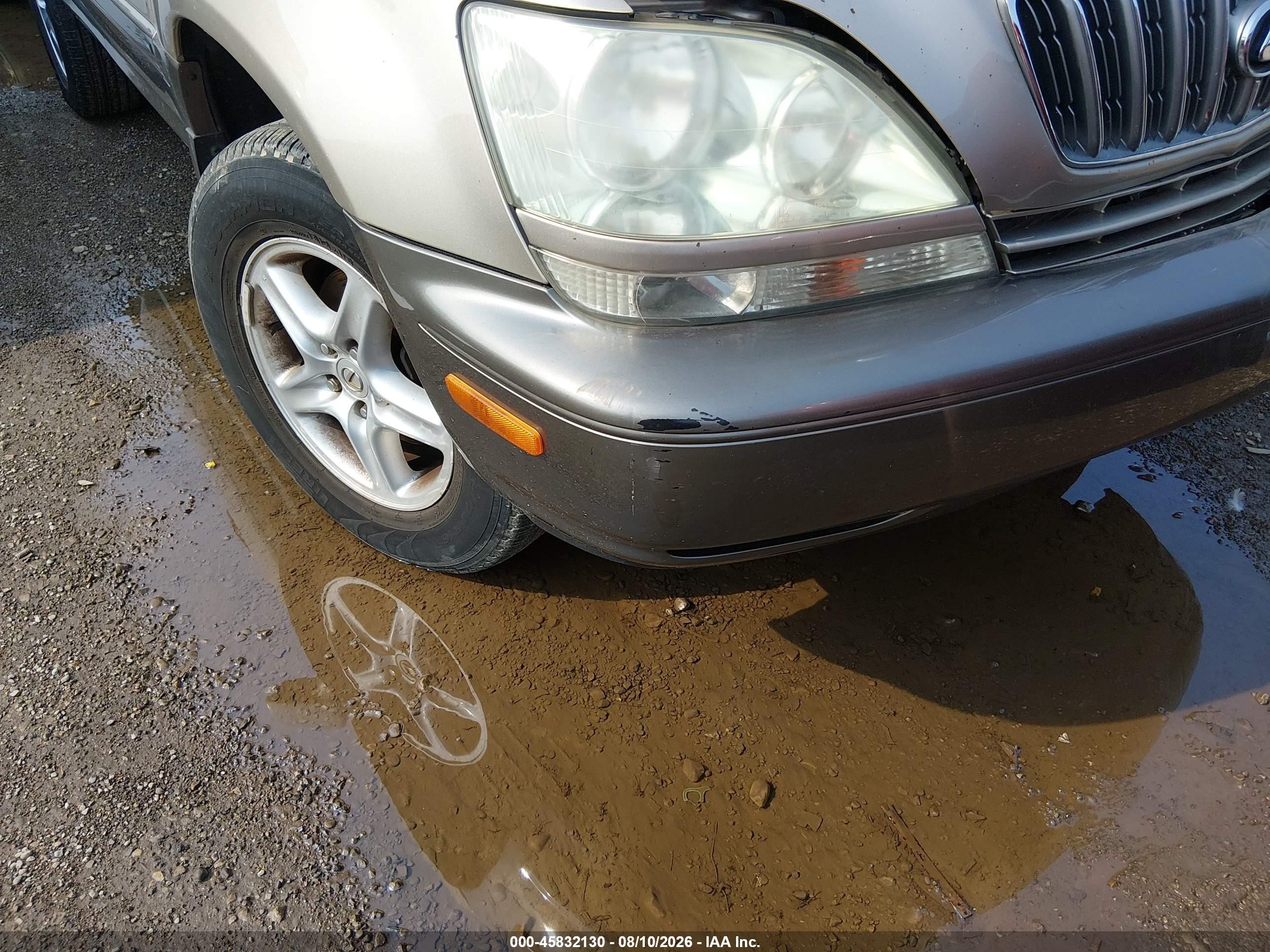2003 Lexus Rx 300   Gold vin: JTJGF10U030156918
