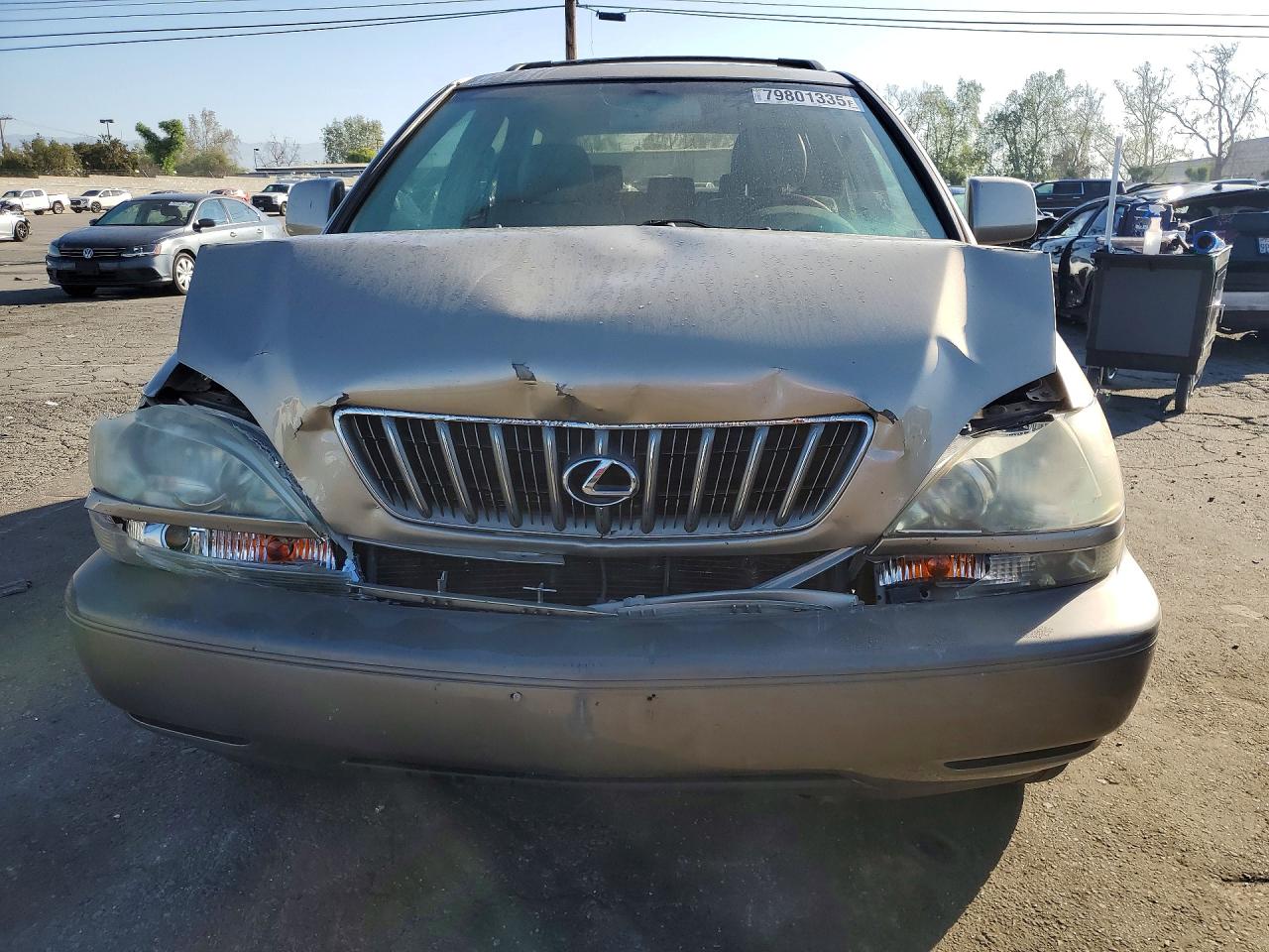2001 Lexus Rx 300 Base Gold vin: JTJGF10U110103402
