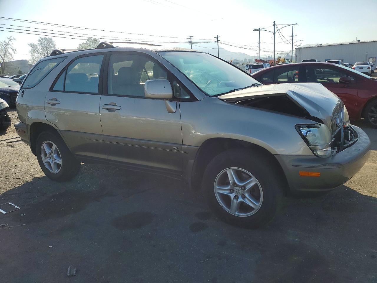 2001 Lexus Rx 300 Base Gold vin: JTJGF10U110103402
