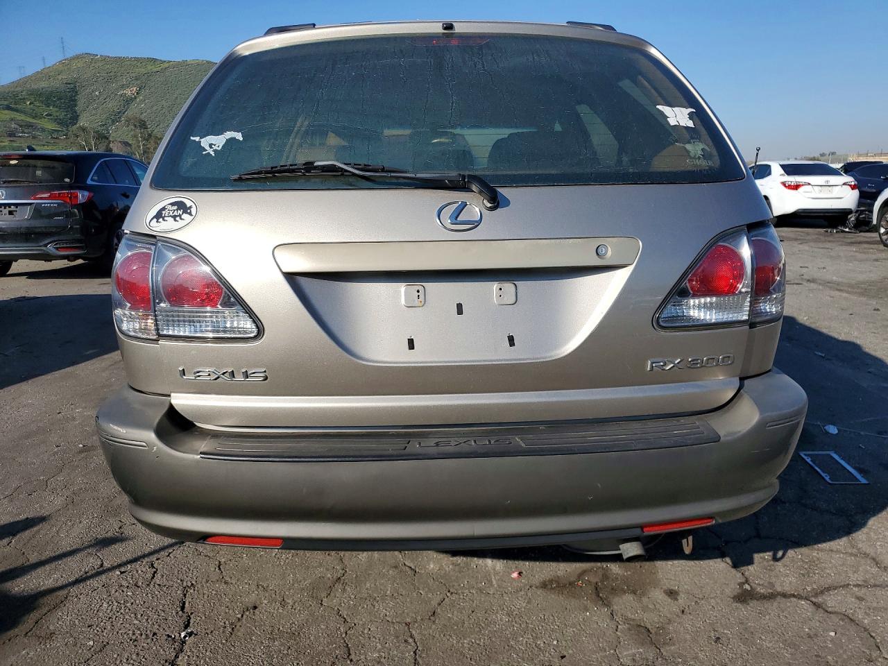 2001 Lexus Rx 300 Base Gold vin: JTJGF10U110103402