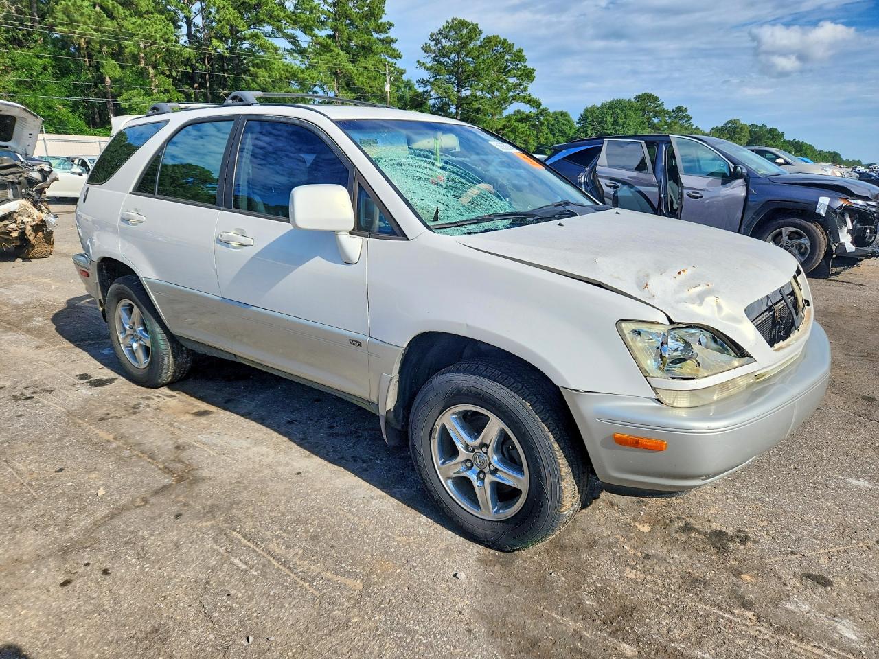 2002 Lexus Rx 300 Белый vin: JTJGF10U120121173
