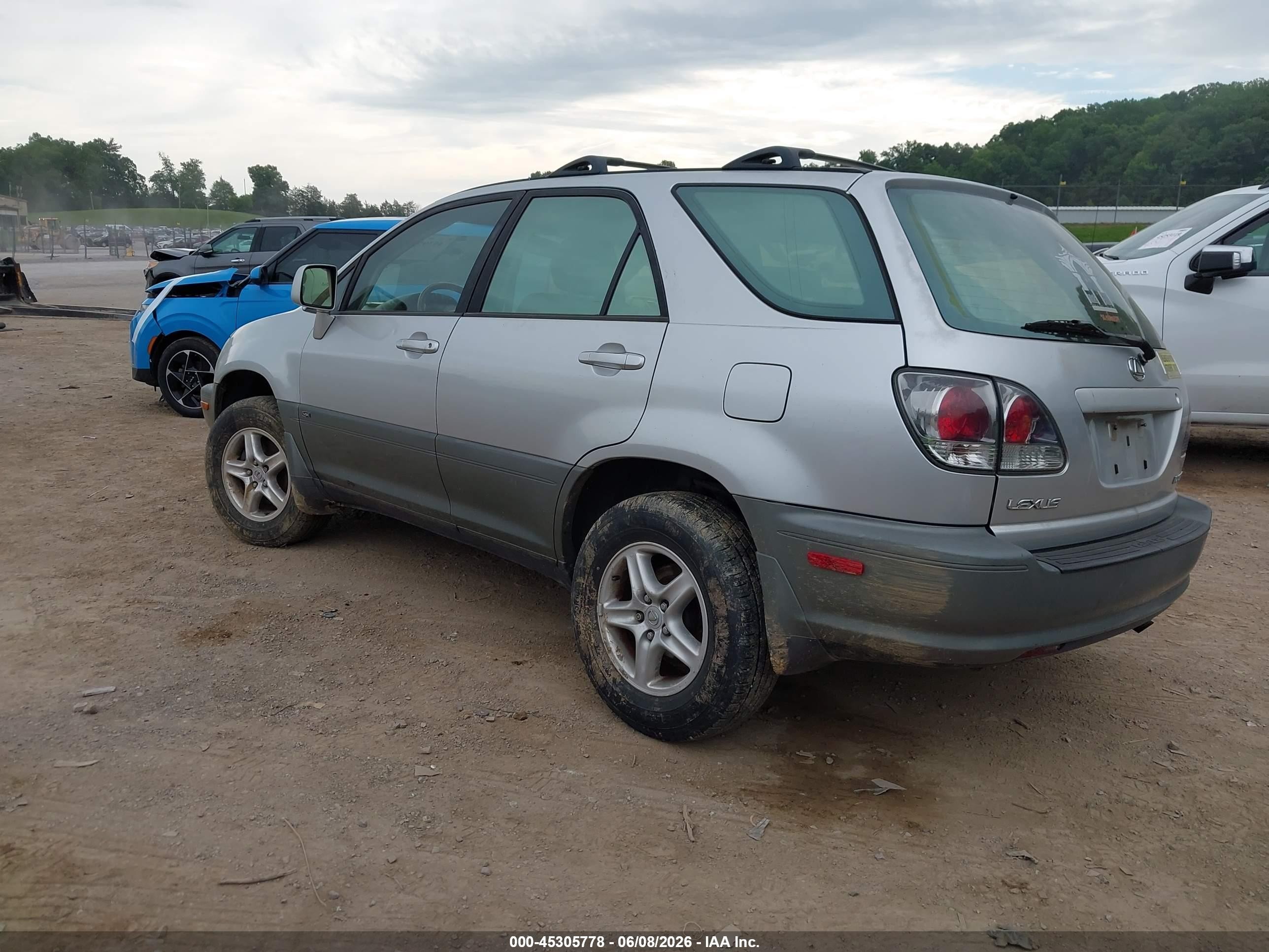 2003 Lexus Rx 300   Silver vin: JTJGF10U130150190