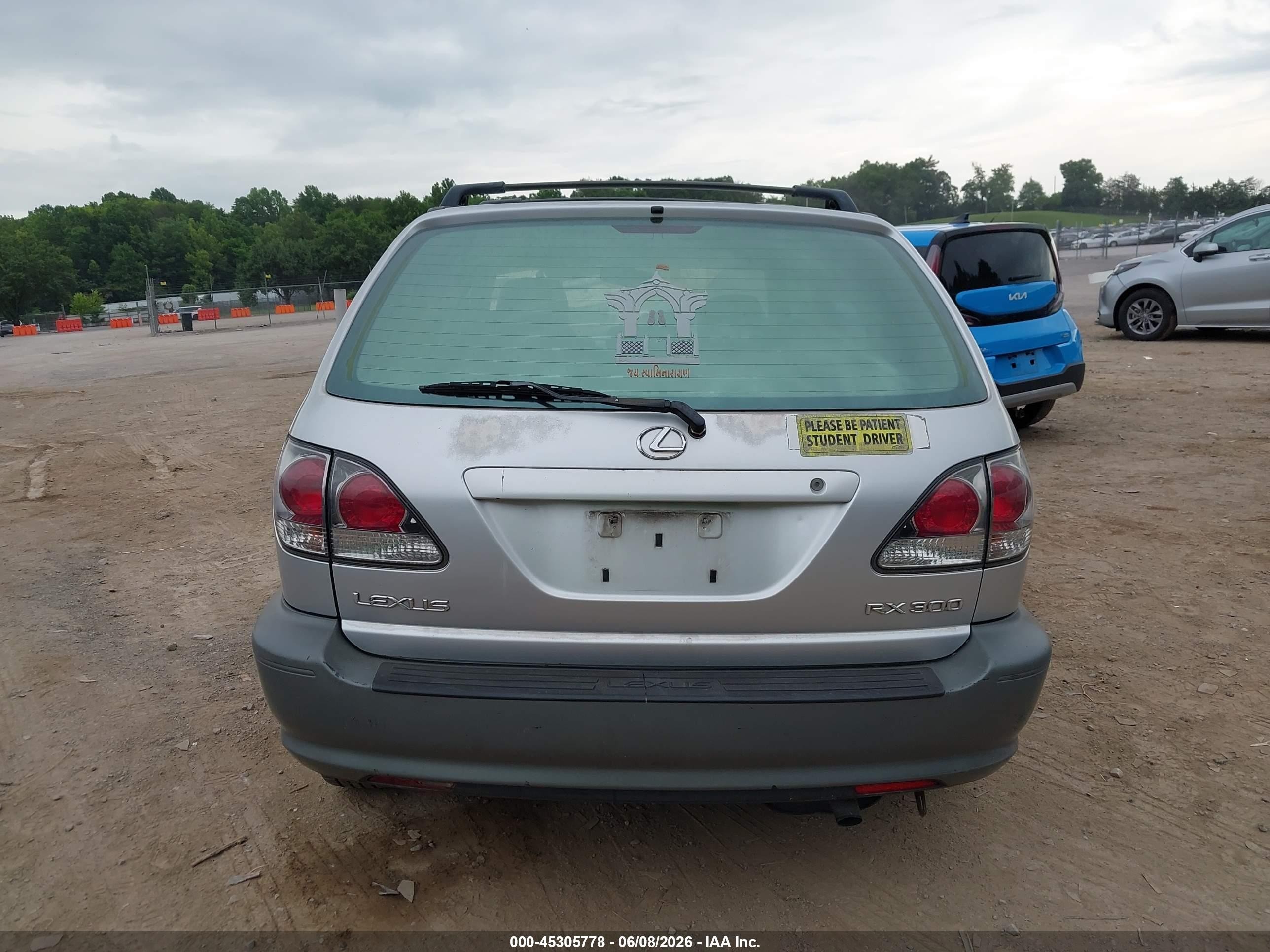 2003 Lexus Rx 300   Silver vin: JTJGF10U130150190