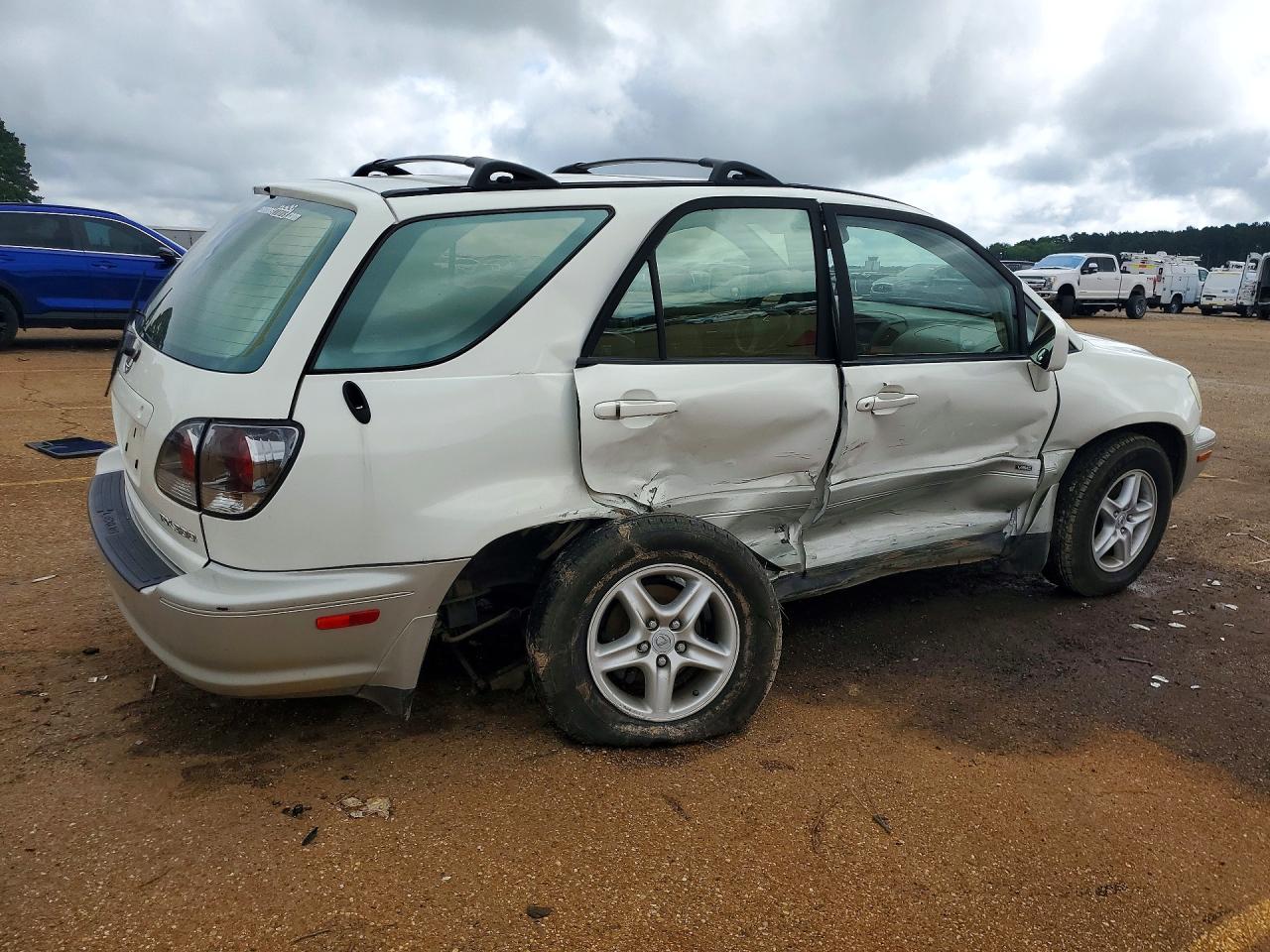 2003 Lexus Rx 300 White vin: JTJGF10U130152134