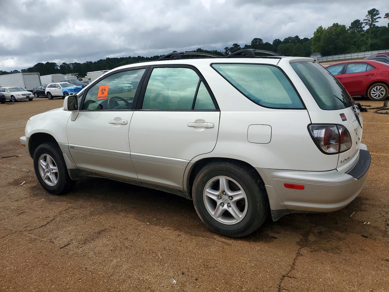 2003 Lexus Rx 300 White vin: JTJGF10U130152134