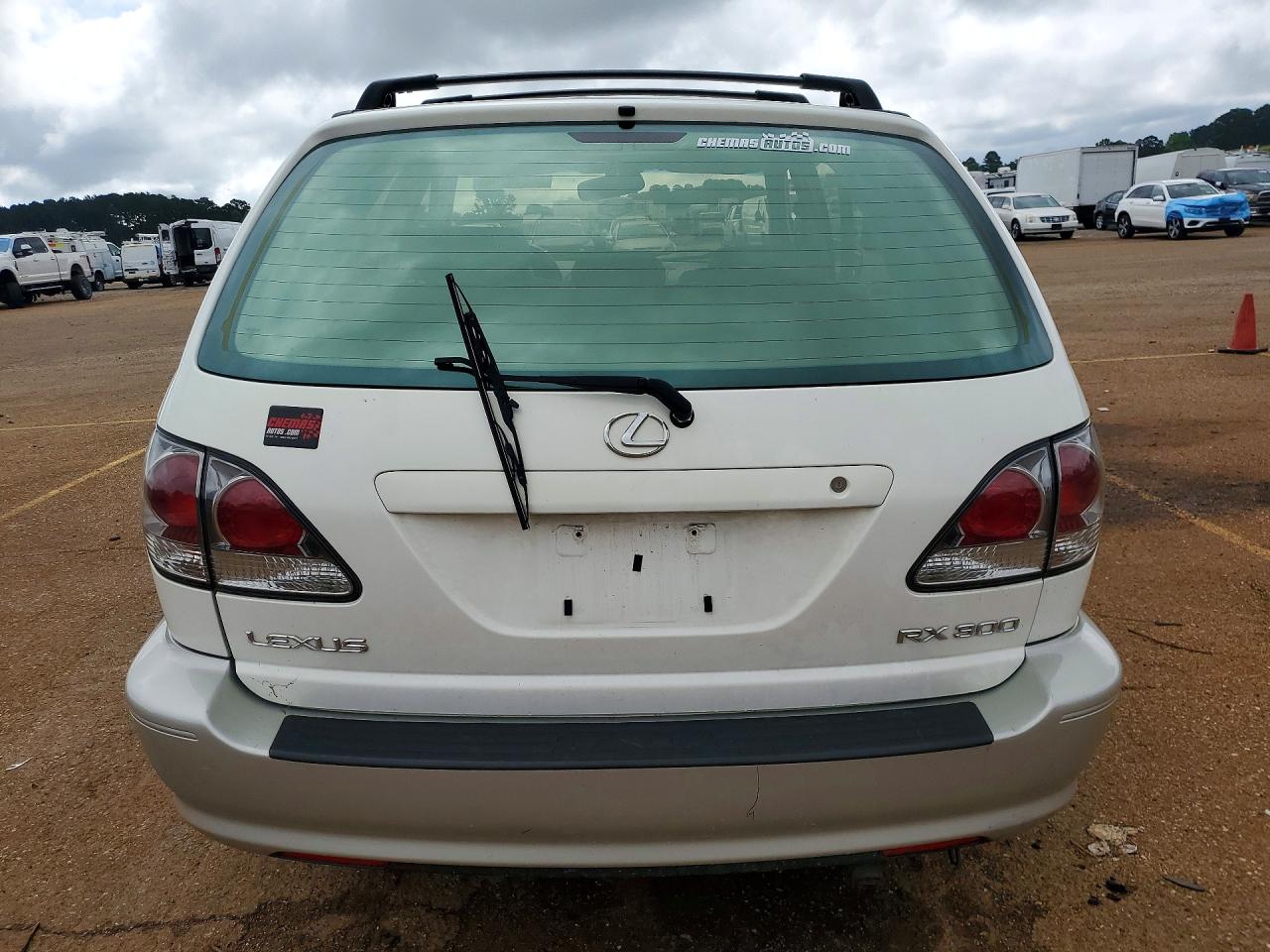 2003 Lexus Rx 300 White vin: JTJGF10U130152134