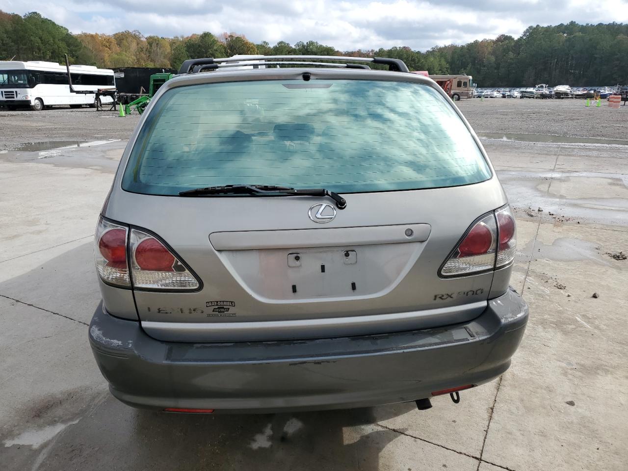2001 Lexus Rx 300 Silver vin: JTJGF10U210102100