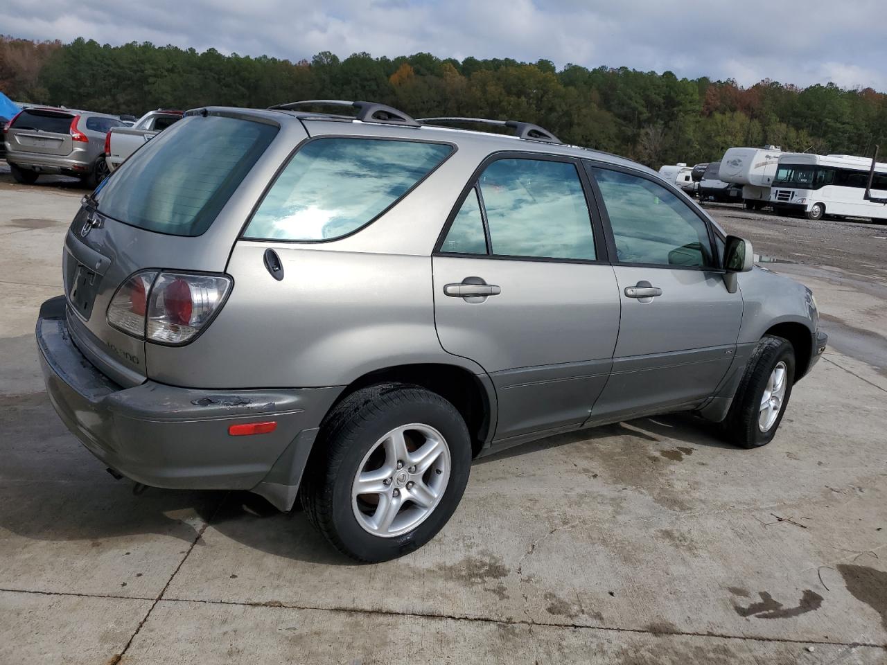 2001 Lexus Rx 300 Silver vin: JTJGF10U210102100