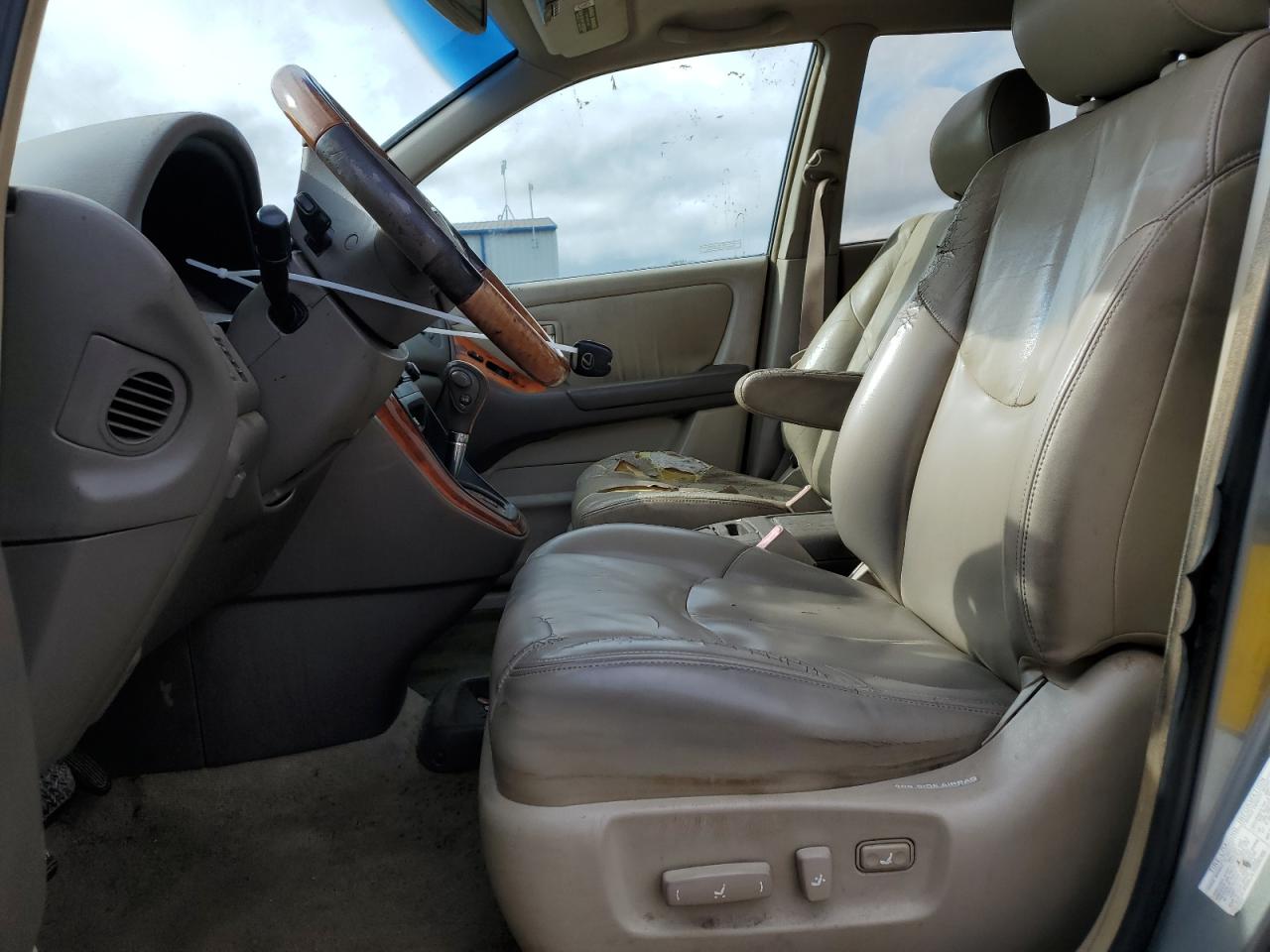 2001 Lexus Rx 300 Silver vin: JTJGF10U210102100