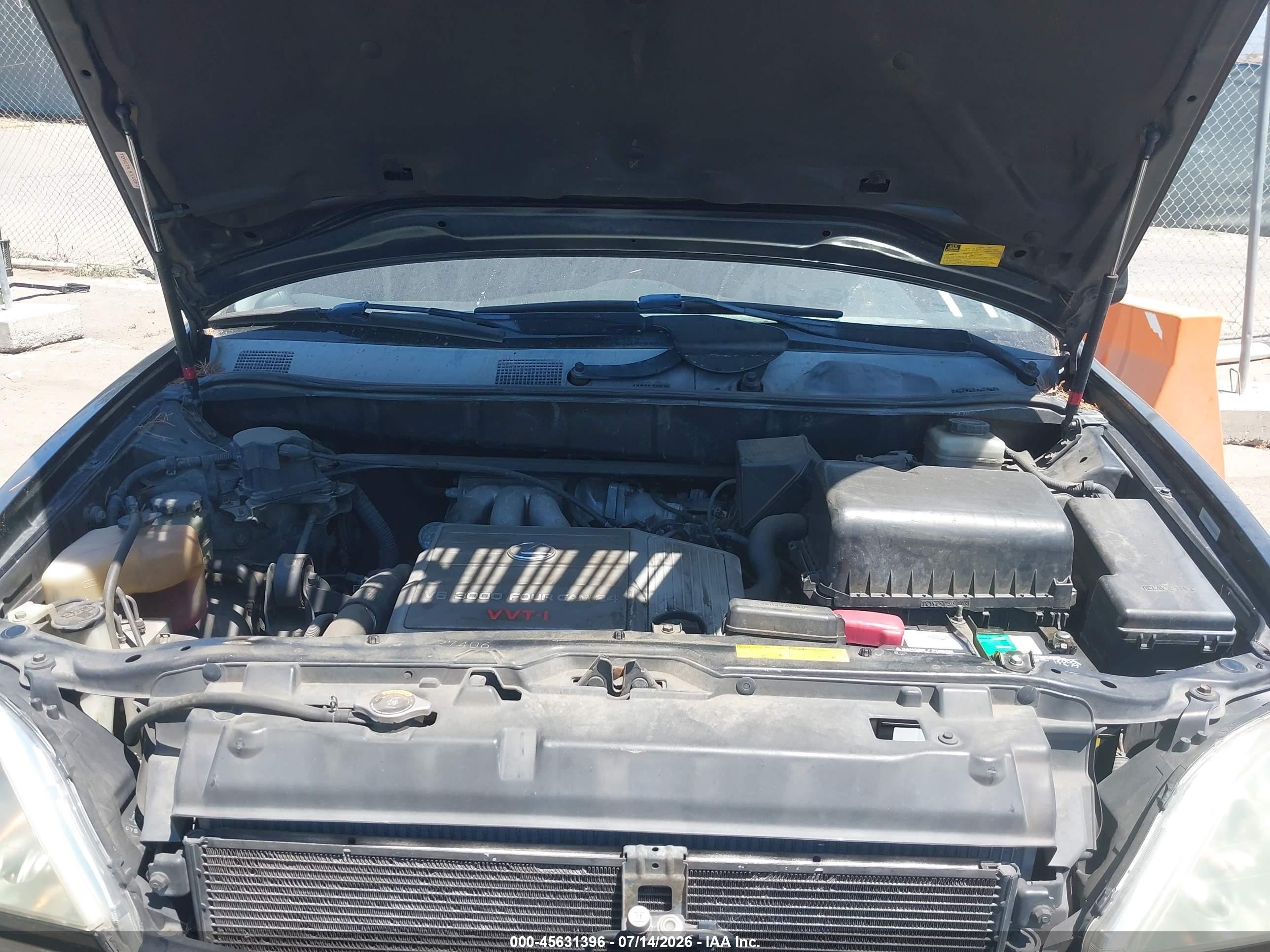2001 Lexus Rx 300   Черный vin: JTJGF10U210108950