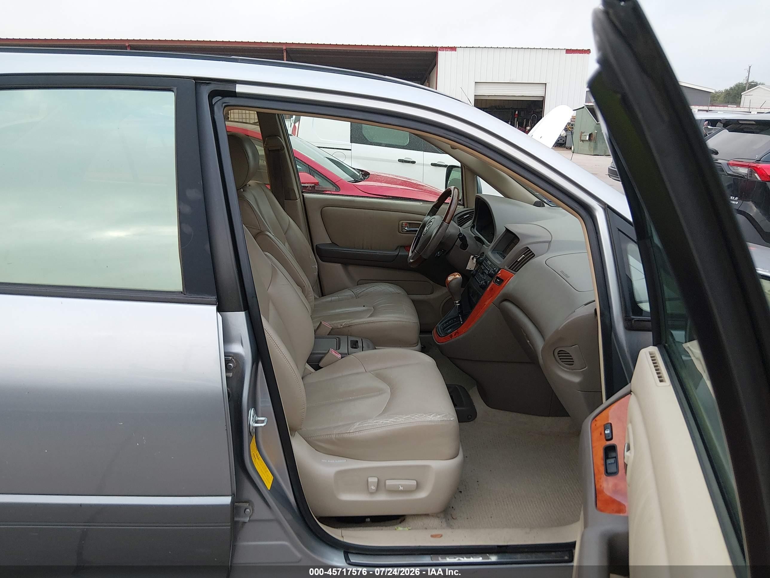 2002 Lexus Rx 300   Серебряный vin: JTJGF10U220120744