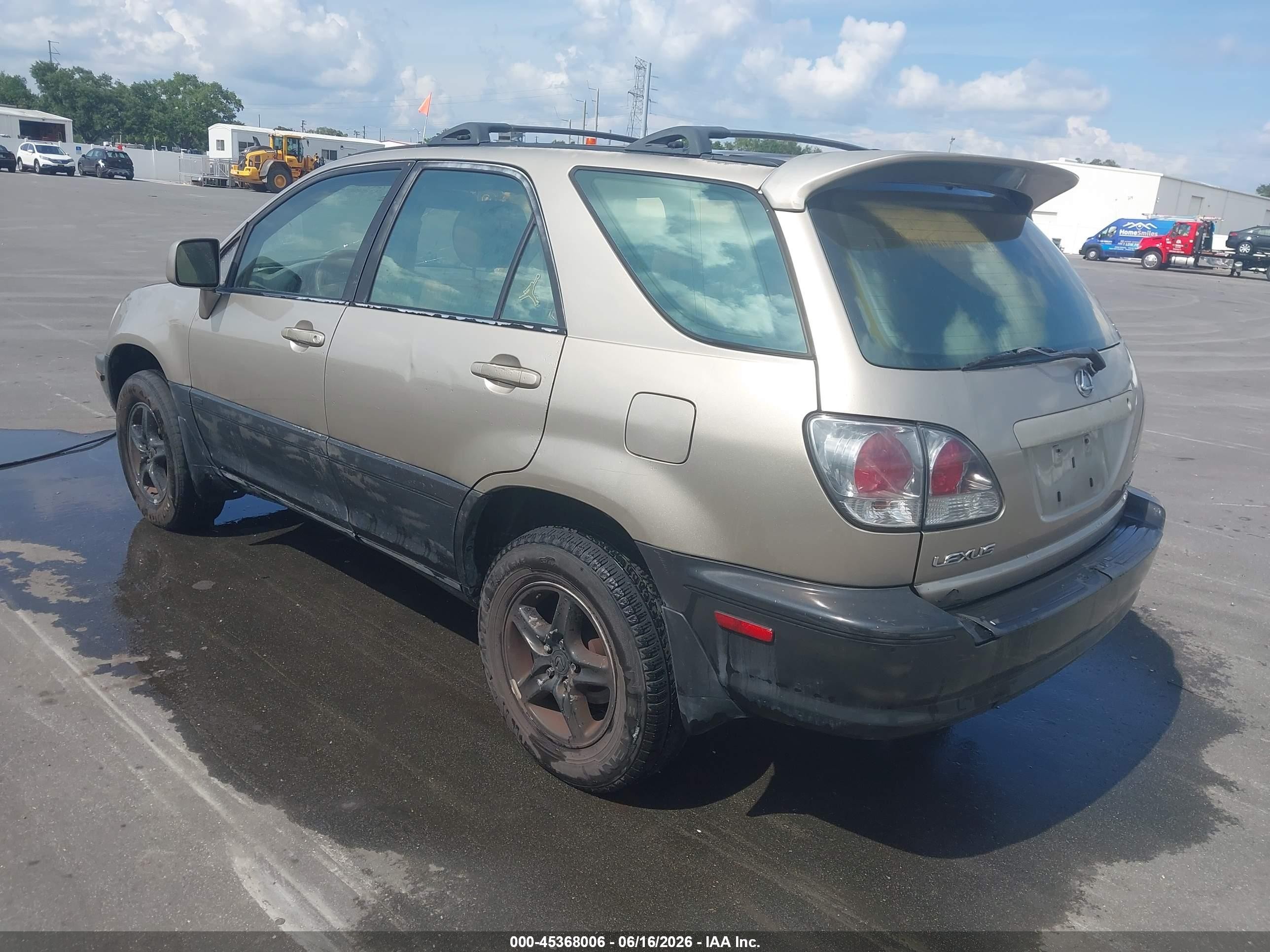 2002 Lexus Rx 300   Золотой vin: JTJGF10U220132697