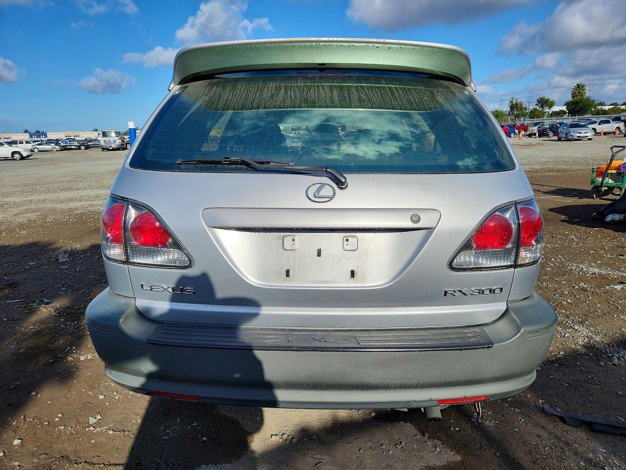 2002 Lexus Rx 300 Silver vin: JTJGF10U220149175