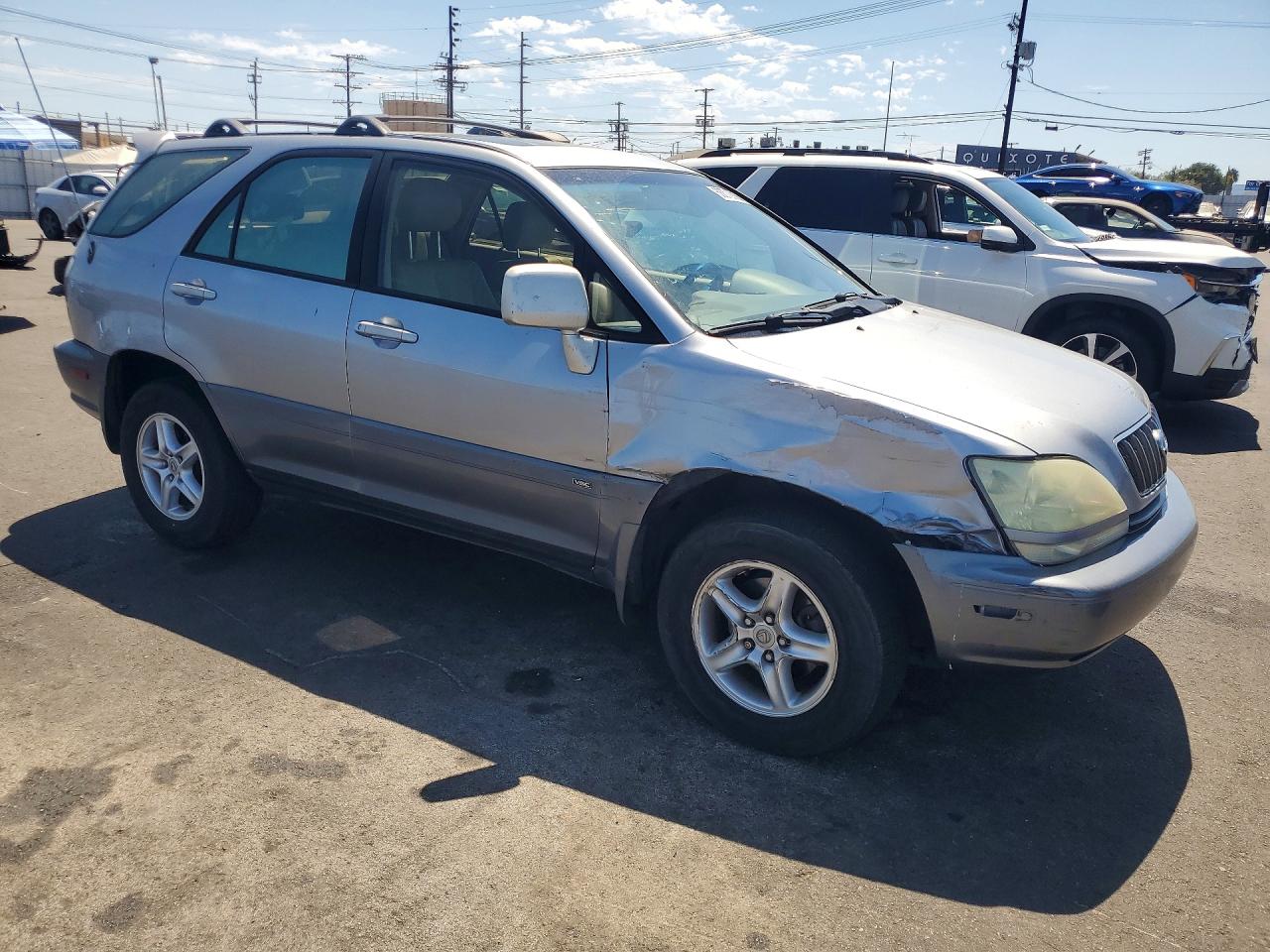 2003 Lexus Rx 300 Silver vin: JTJGF10U230150585