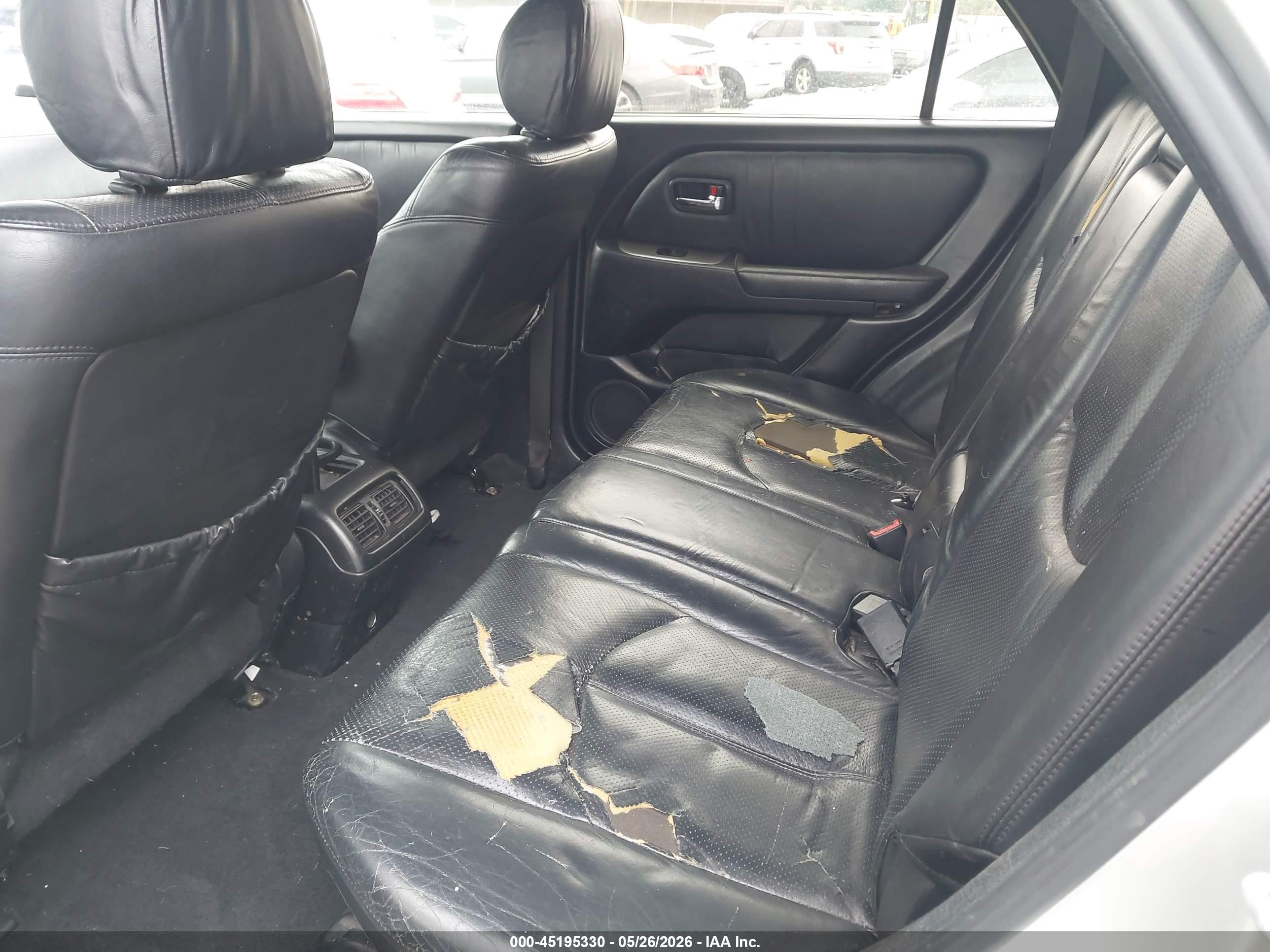 2001 Lexus Rx 300 Silver vin: JTJGF10U310107614