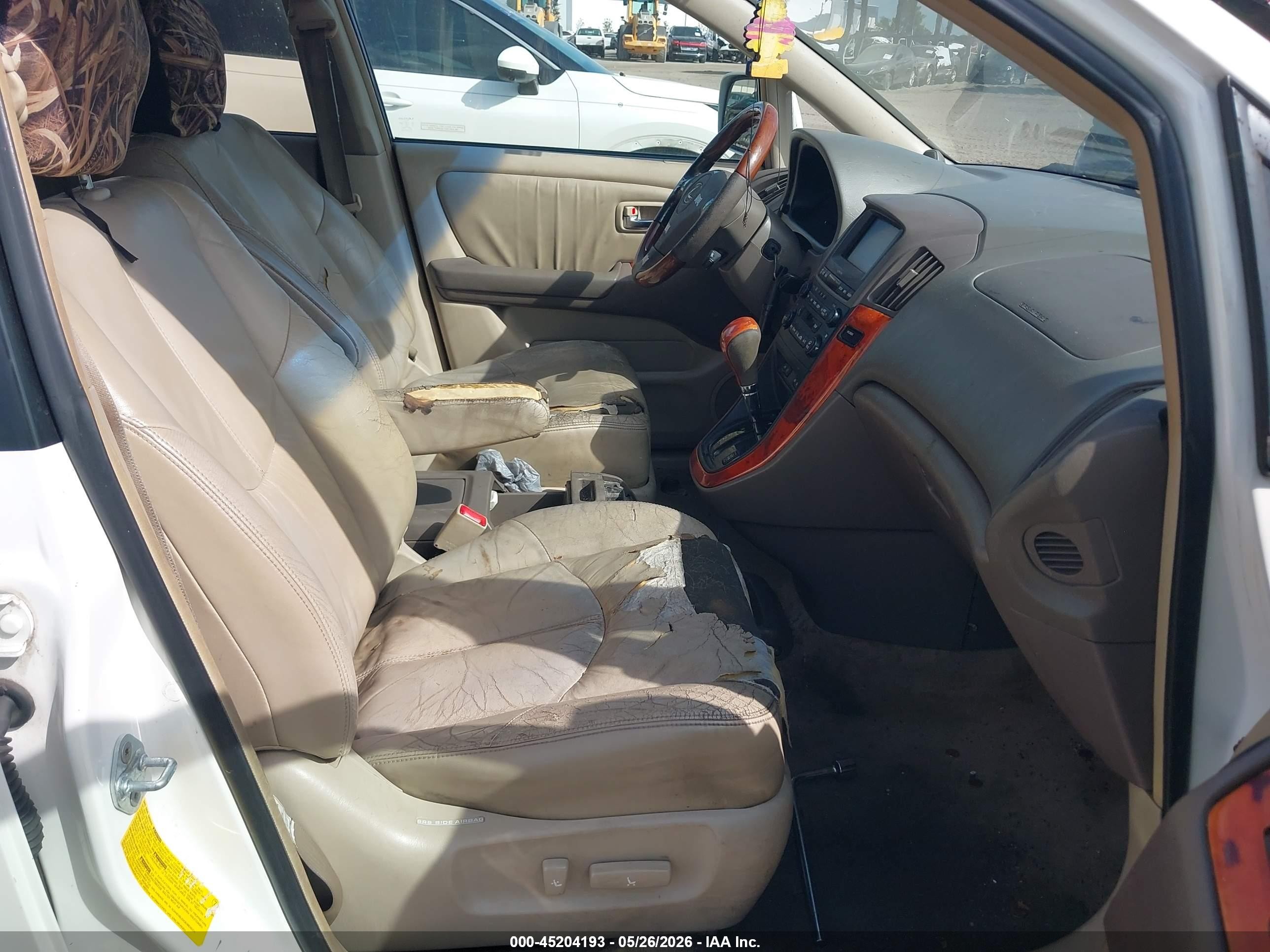 2002 Lexus Rx 300   White vin: JTJGF10U320135625
