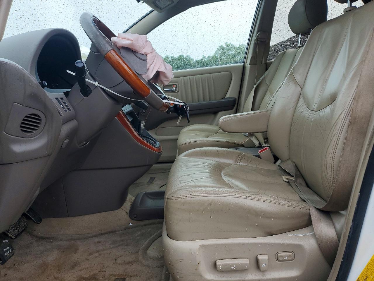 2003 Lexus Rx 300 White vin: JTJGF10U330154645