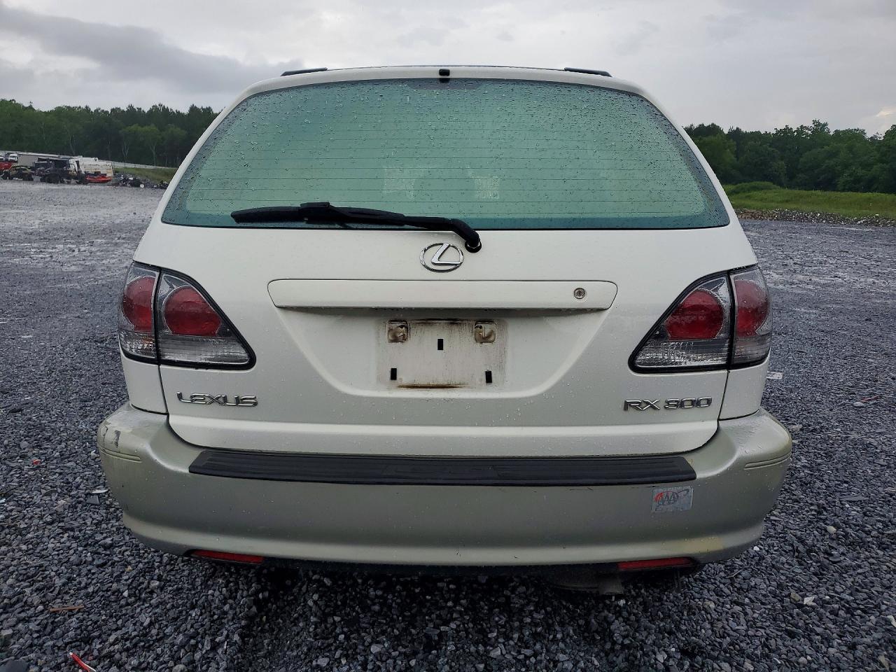 2003 Lexus Rx 300 White vin: JTJGF10U330154645