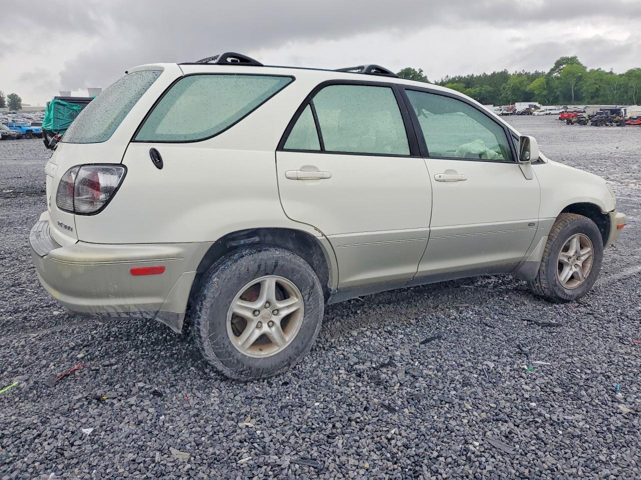 2003 Lexus Rx 300 White vin: JTJGF10U330154645