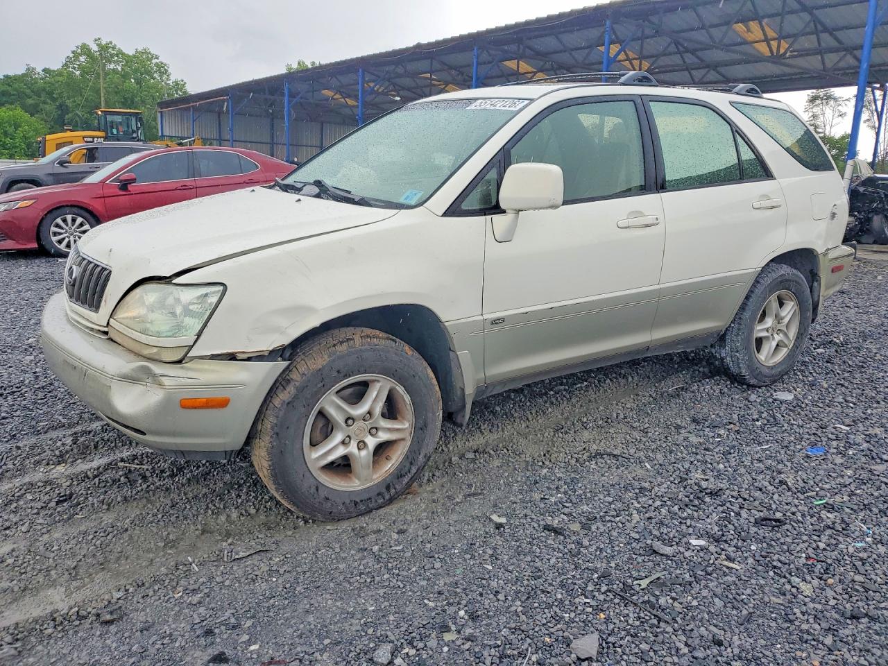 2003 Lexus Rx 300 White vin: JTJGF10U330154645