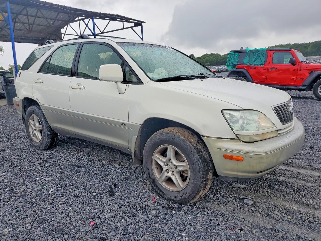 2003 Lexus Rx 300 White vin: JTJGF10U330154645