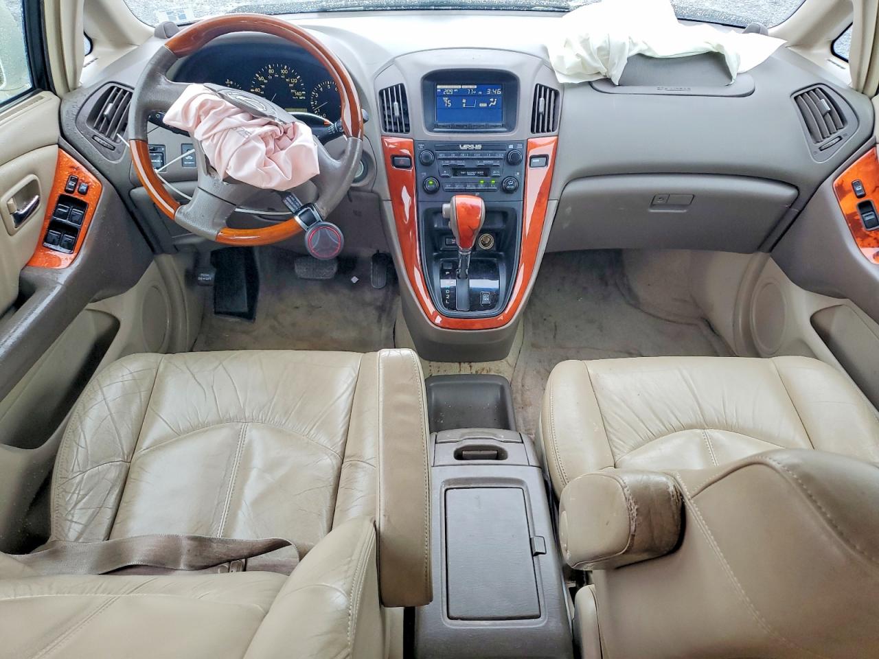 2003 Lexus Rx 300 White vin: JTJGF10U330154645