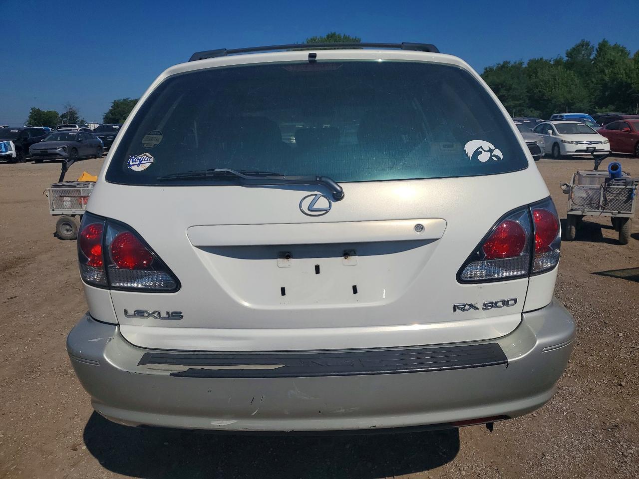 2003 Lexus Rx 300 White vin: JTJGF10U330157559
