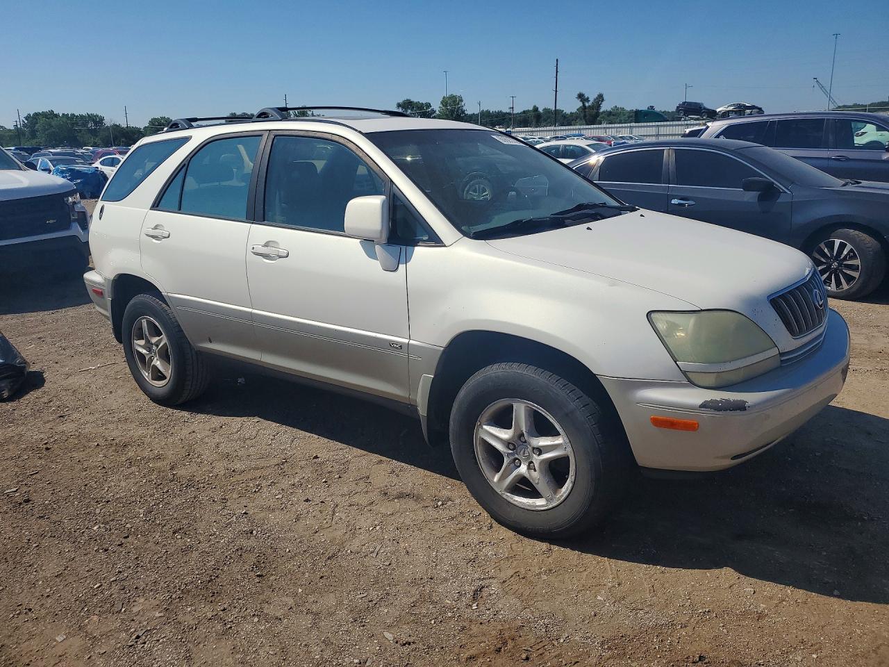 2003 Lexus Rx 300 White vin: JTJGF10U330157559