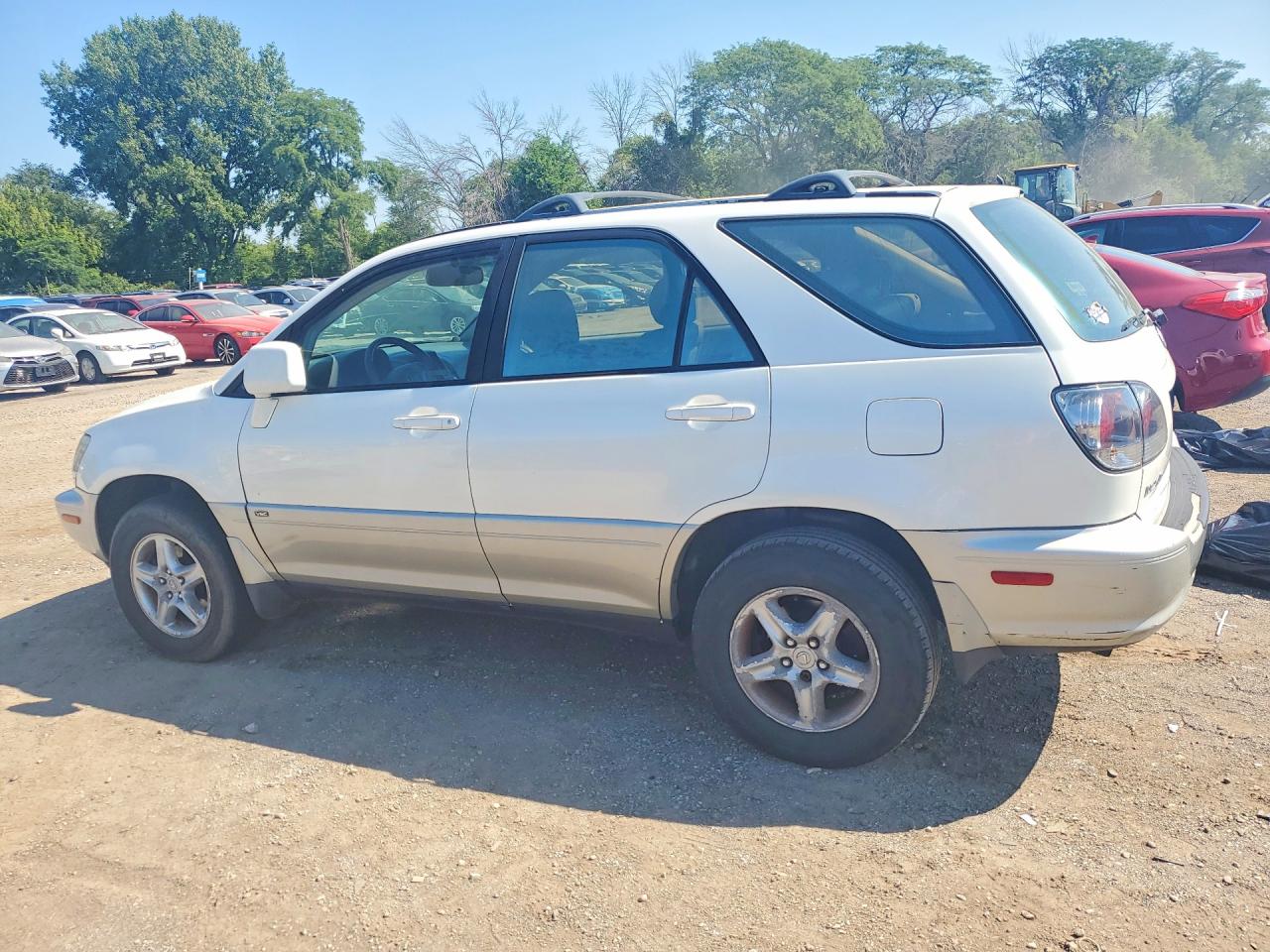 2003 Lexus Rx 300 White vin: JTJGF10U330157559
