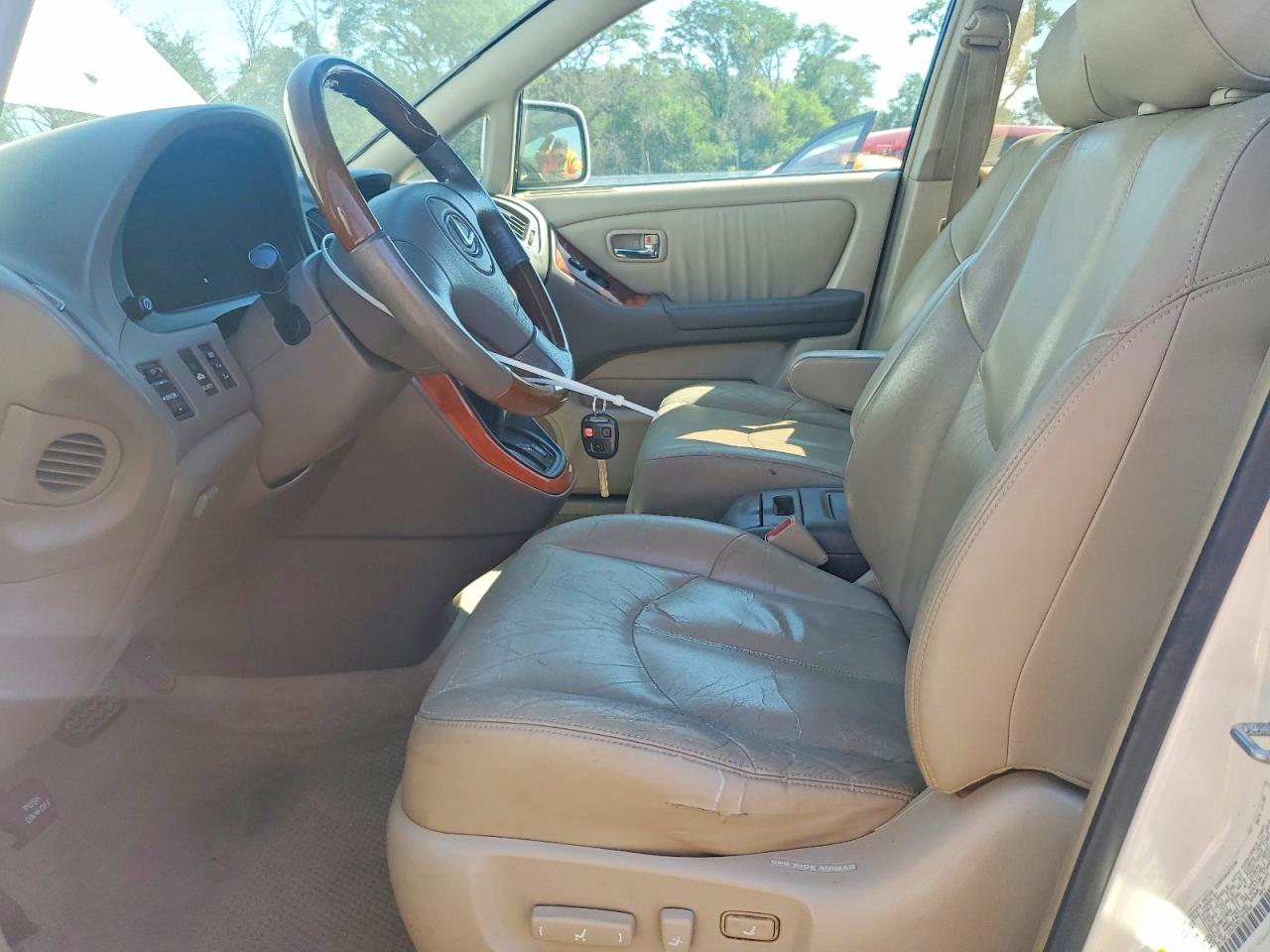 2003 Lexus Rx 300 White vin: JTJGF10U330157559