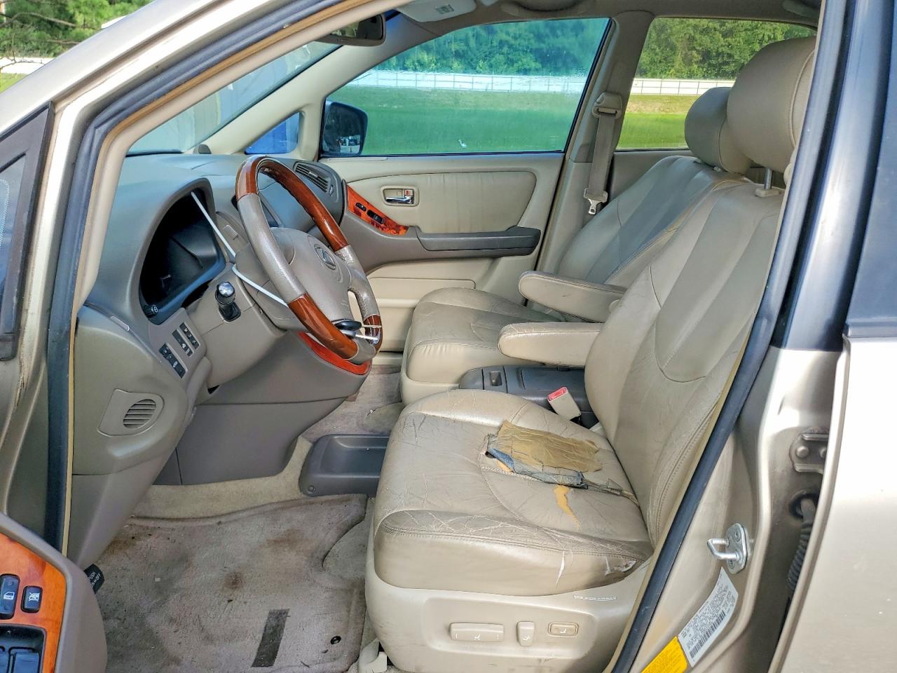 2003 Lexus Rx 300 Beige vin: JTJGF10U330157948