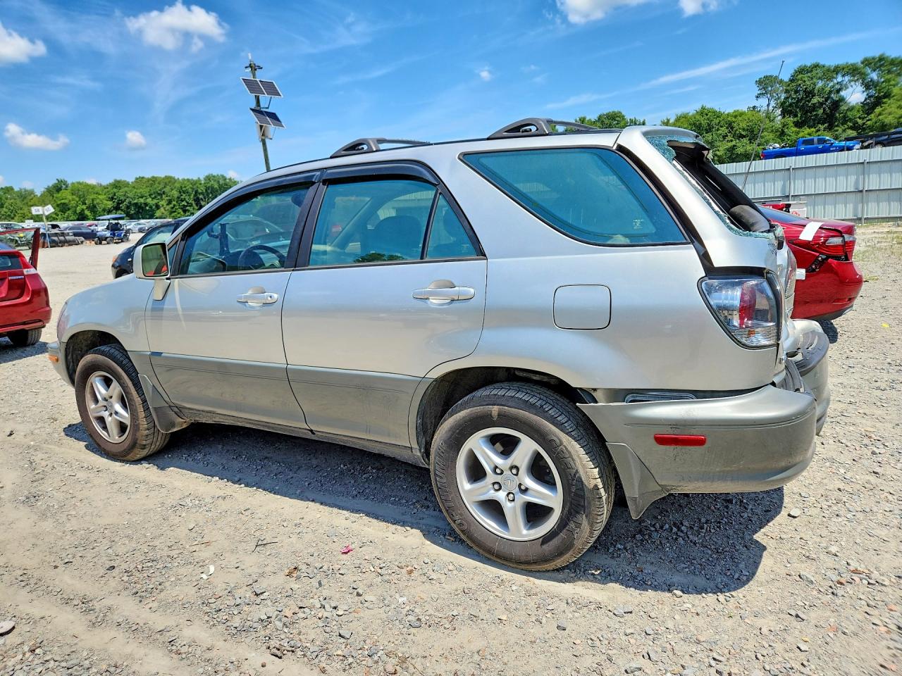 2001 Lexus Rx 300 Silver vin: JTJGF10U410084196