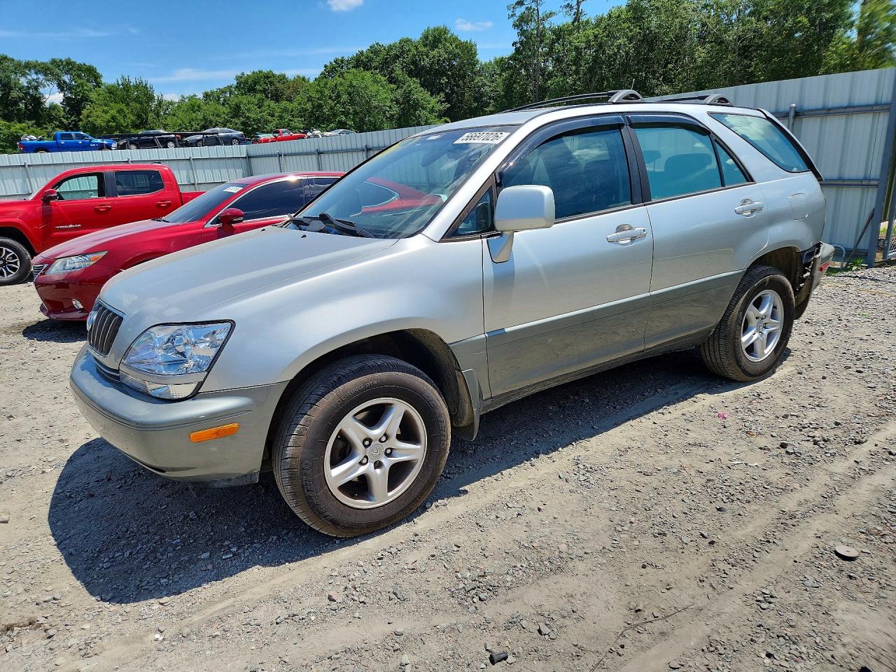 2001 Lexus Rx 300 Silver vin: JTJGF10U410084196