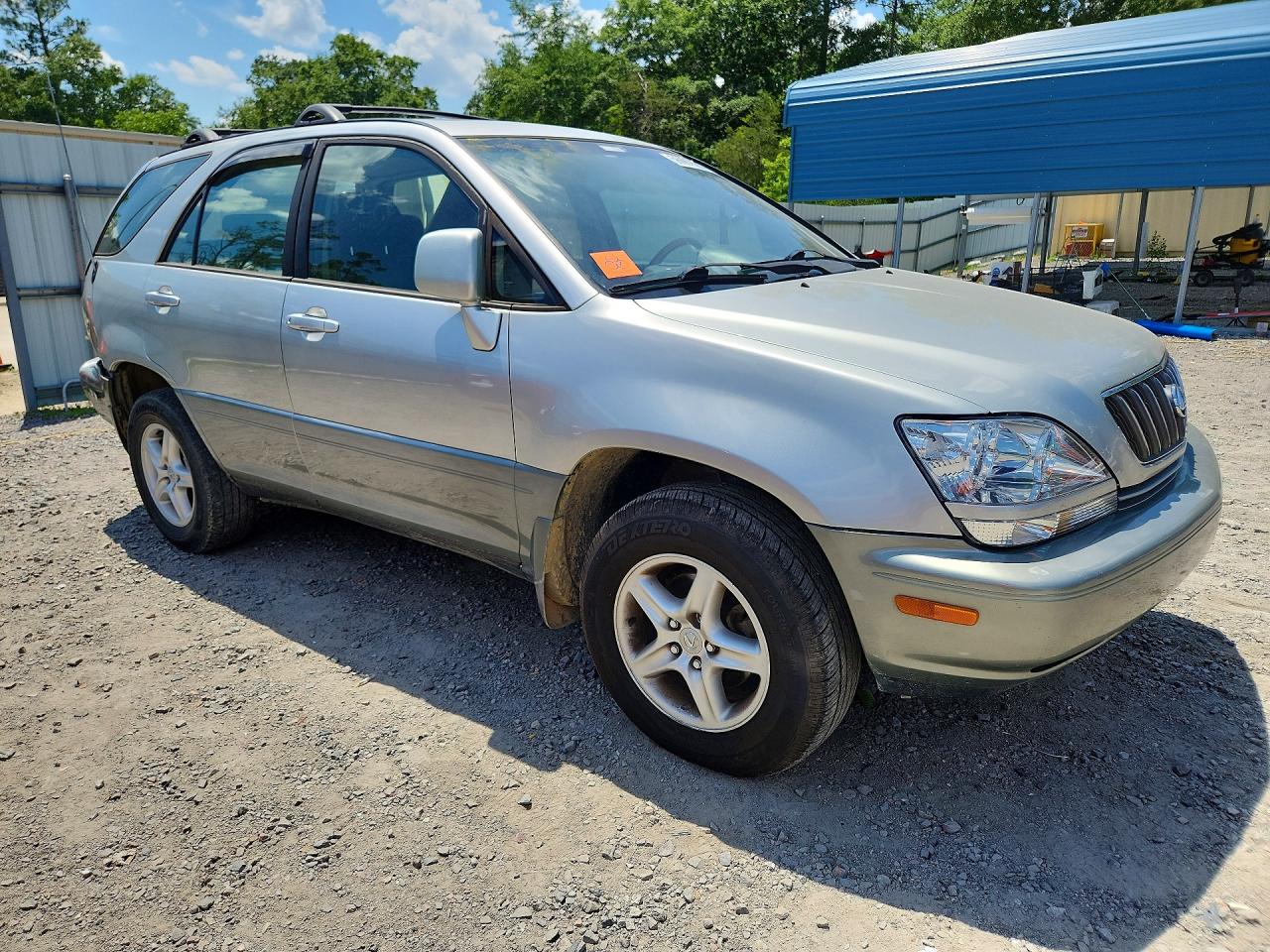2001 Lexus Rx 300 Silver vin: JTJGF10U410084196